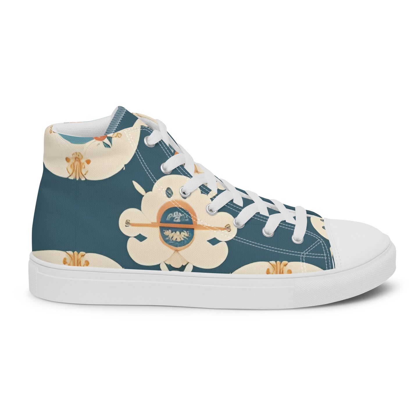 Women’s high top canvas shoes