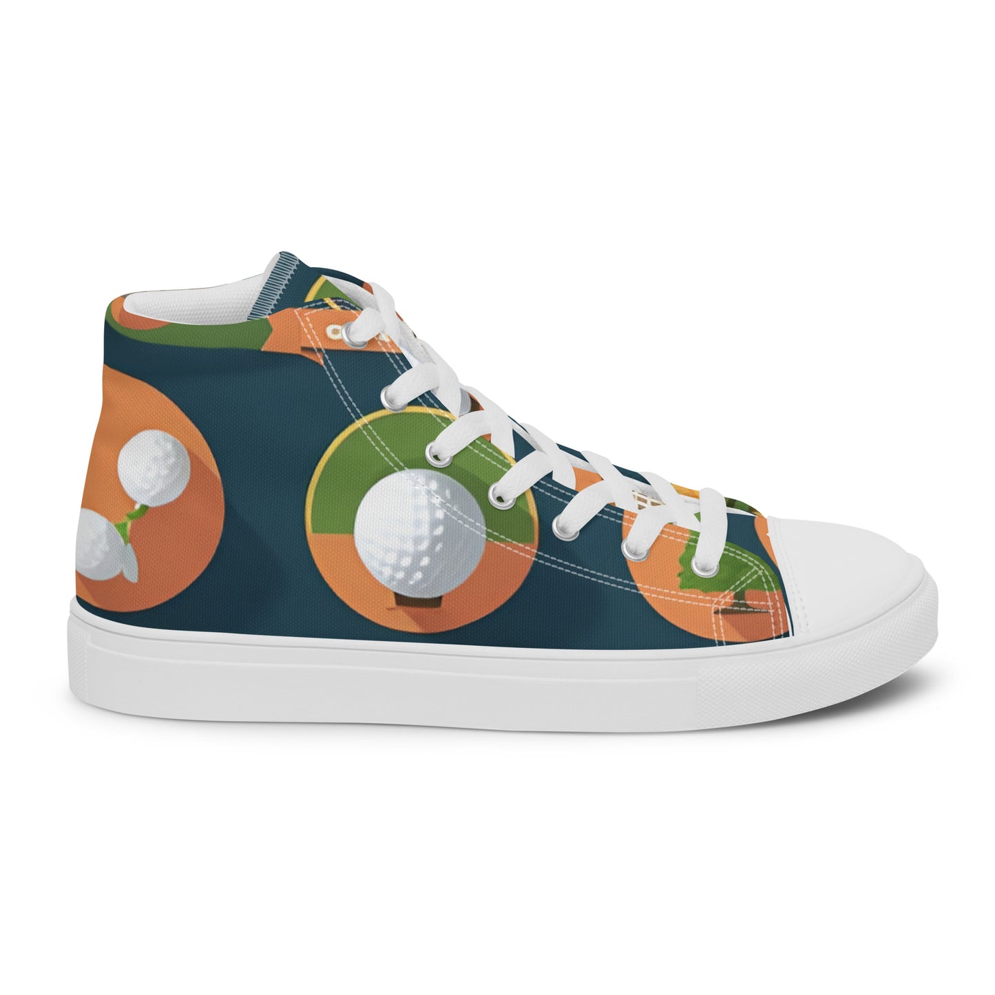 Women’s high top canvas shoes