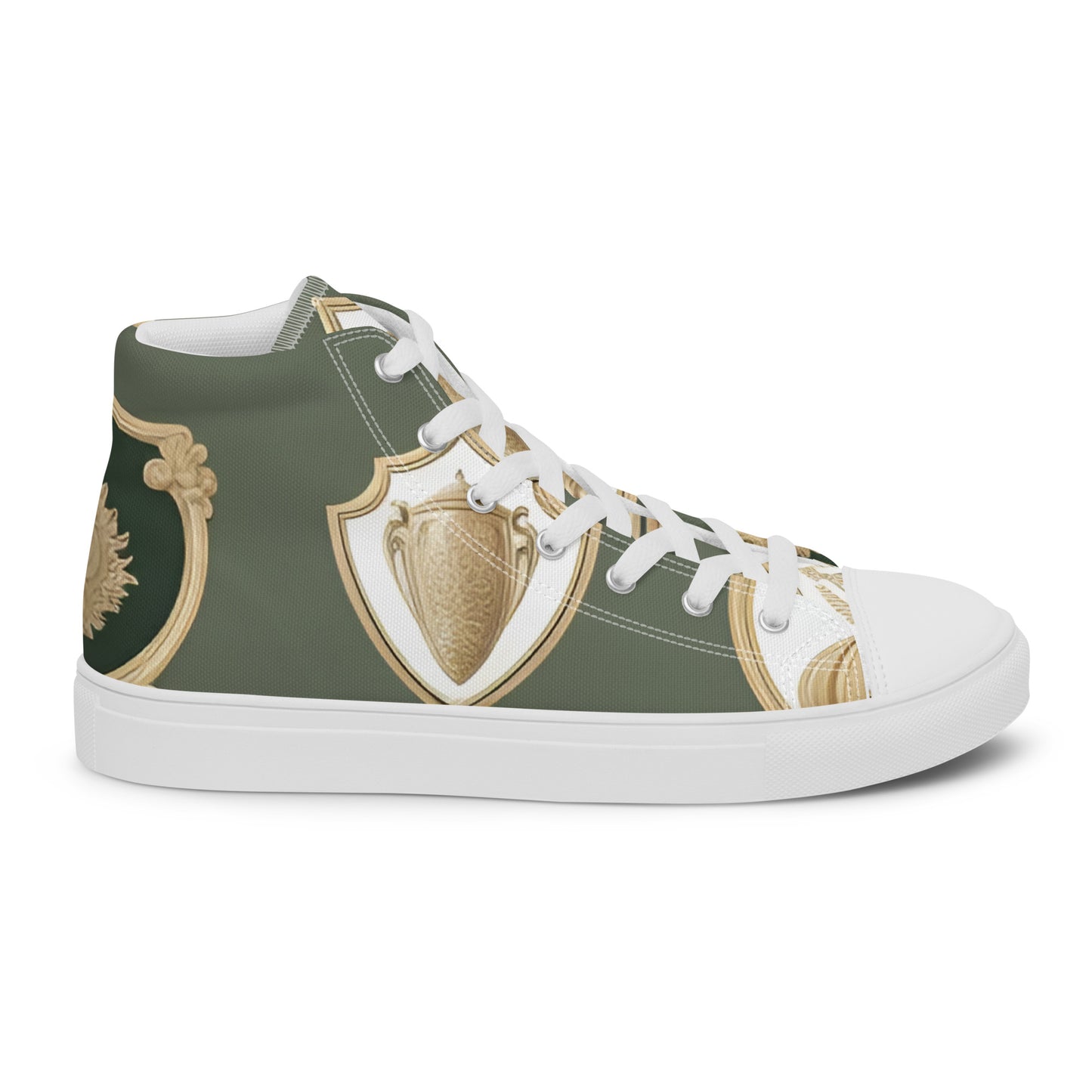 Women’s high top canvas shoes