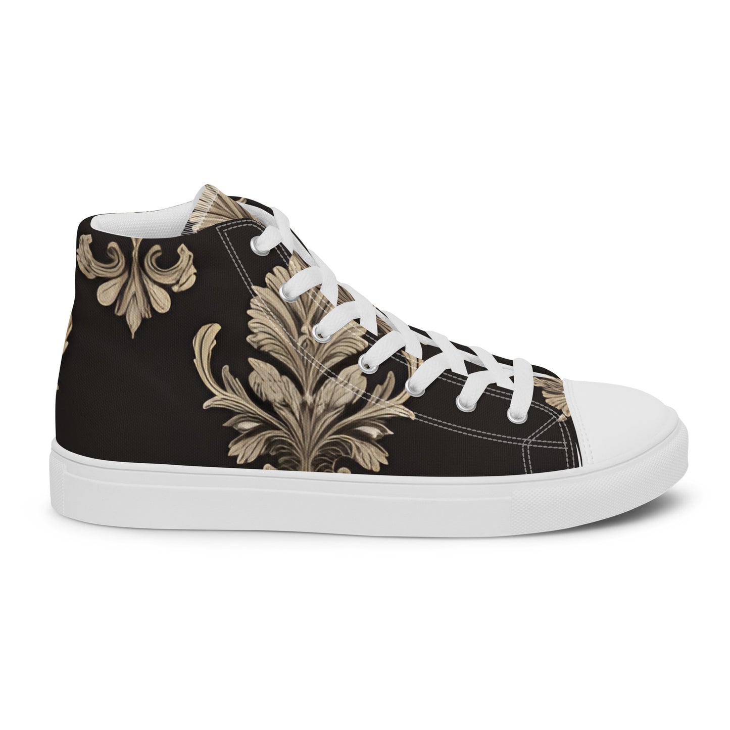 Women’s high top canvas shoes