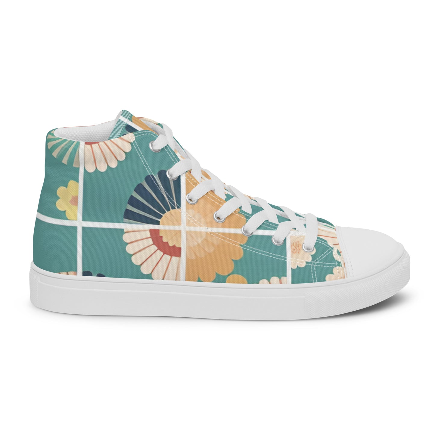 Women’s high top canvas shoes