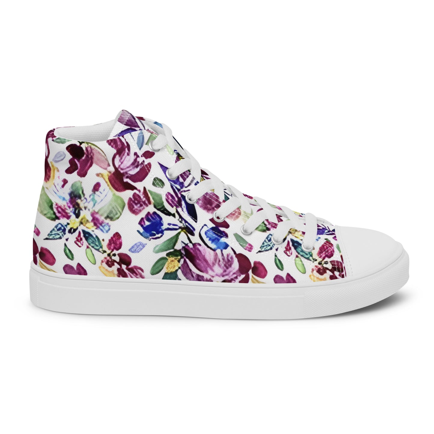 Women’s high top canvas shoes