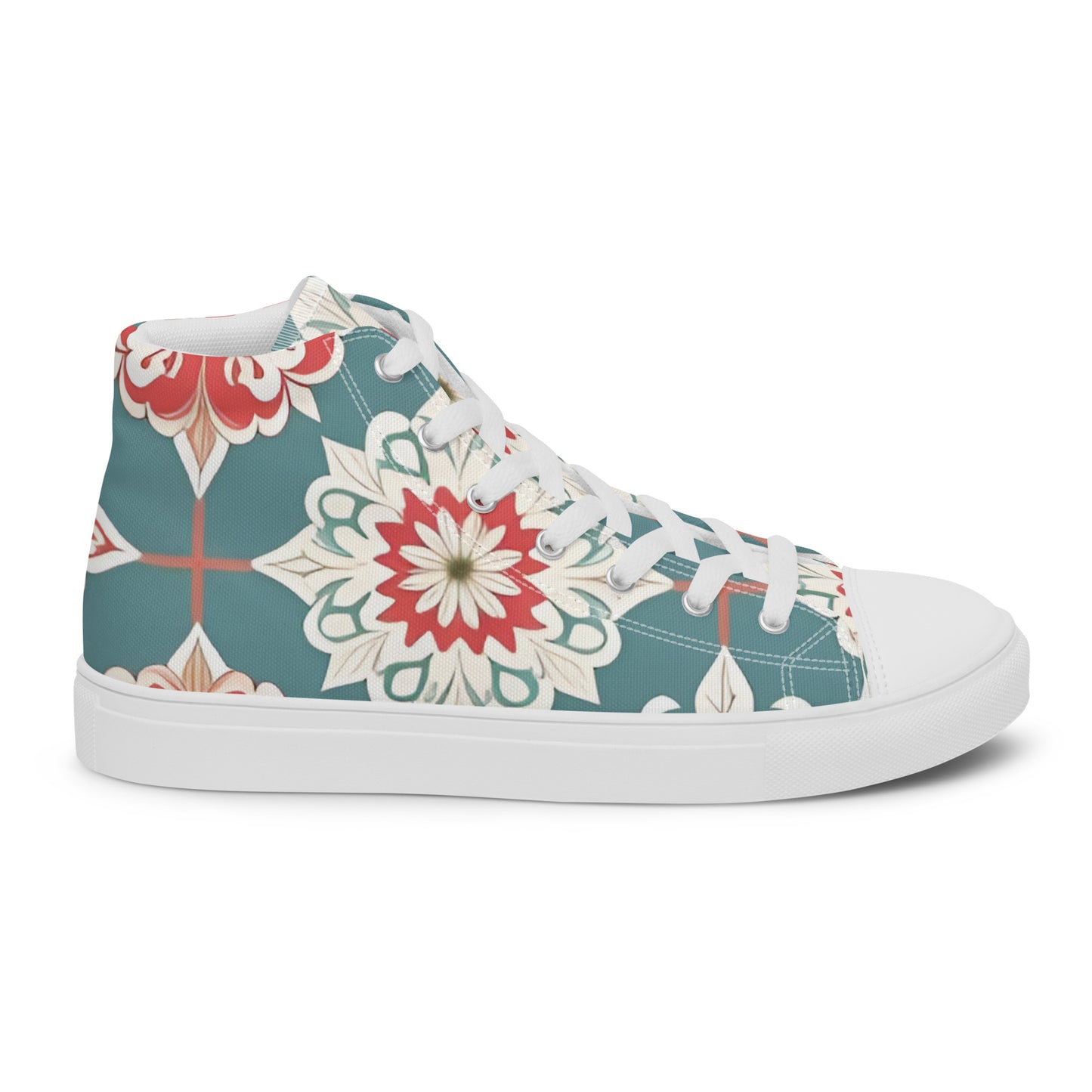 Women’s high top canvas shoes