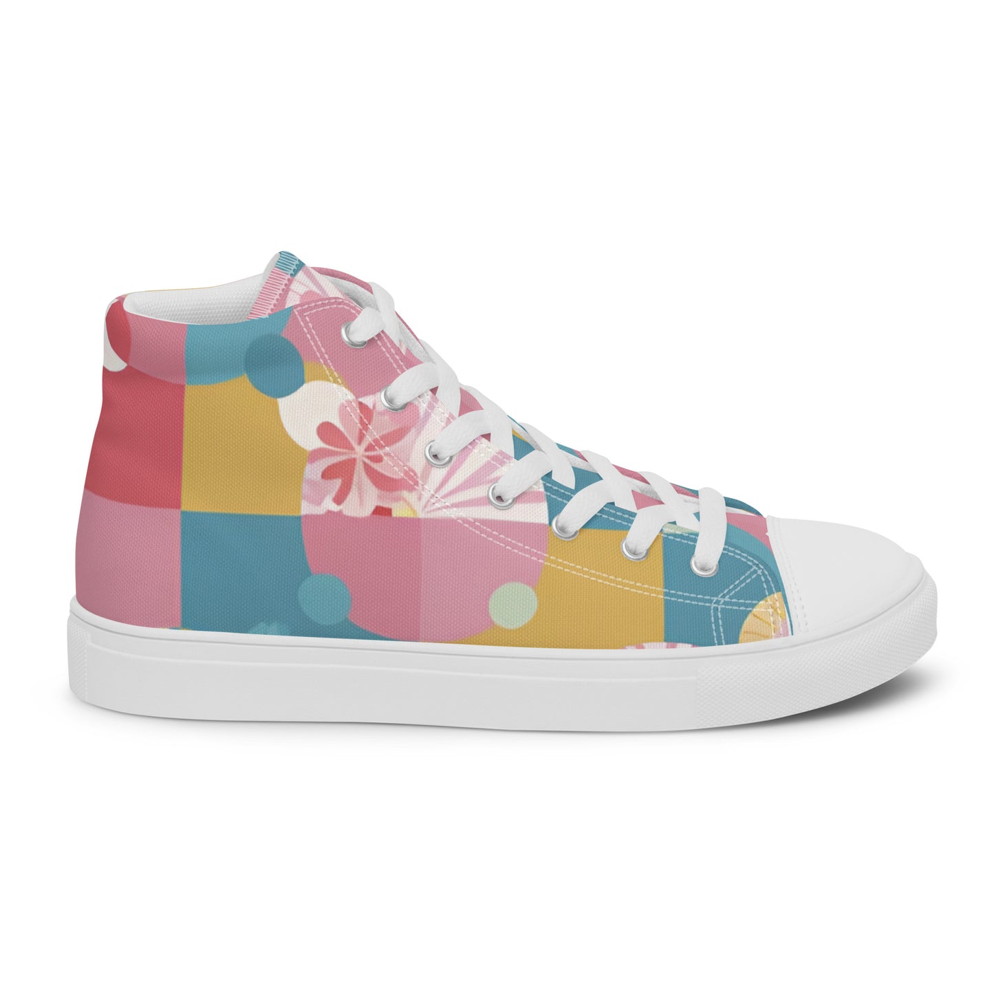 Women’s high top canvas shoes