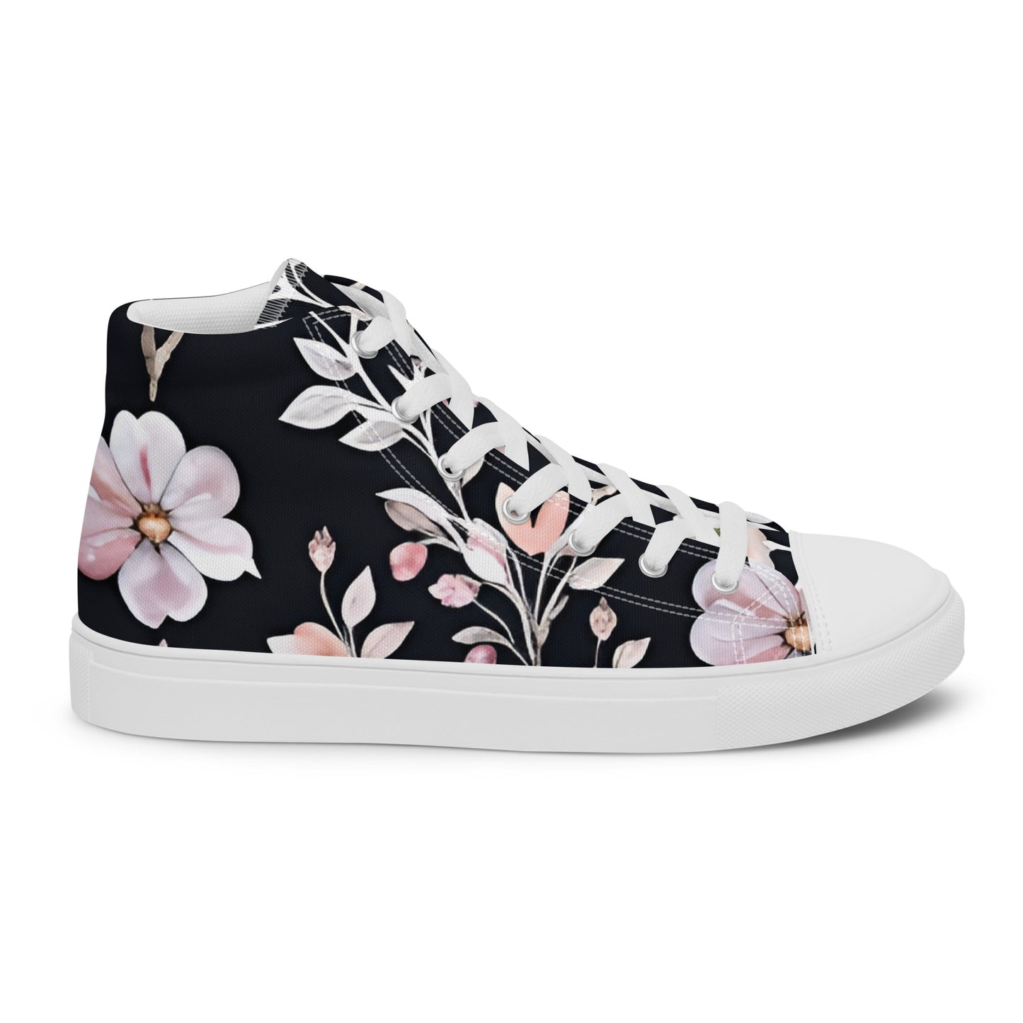 Women’s high top canvas shoes