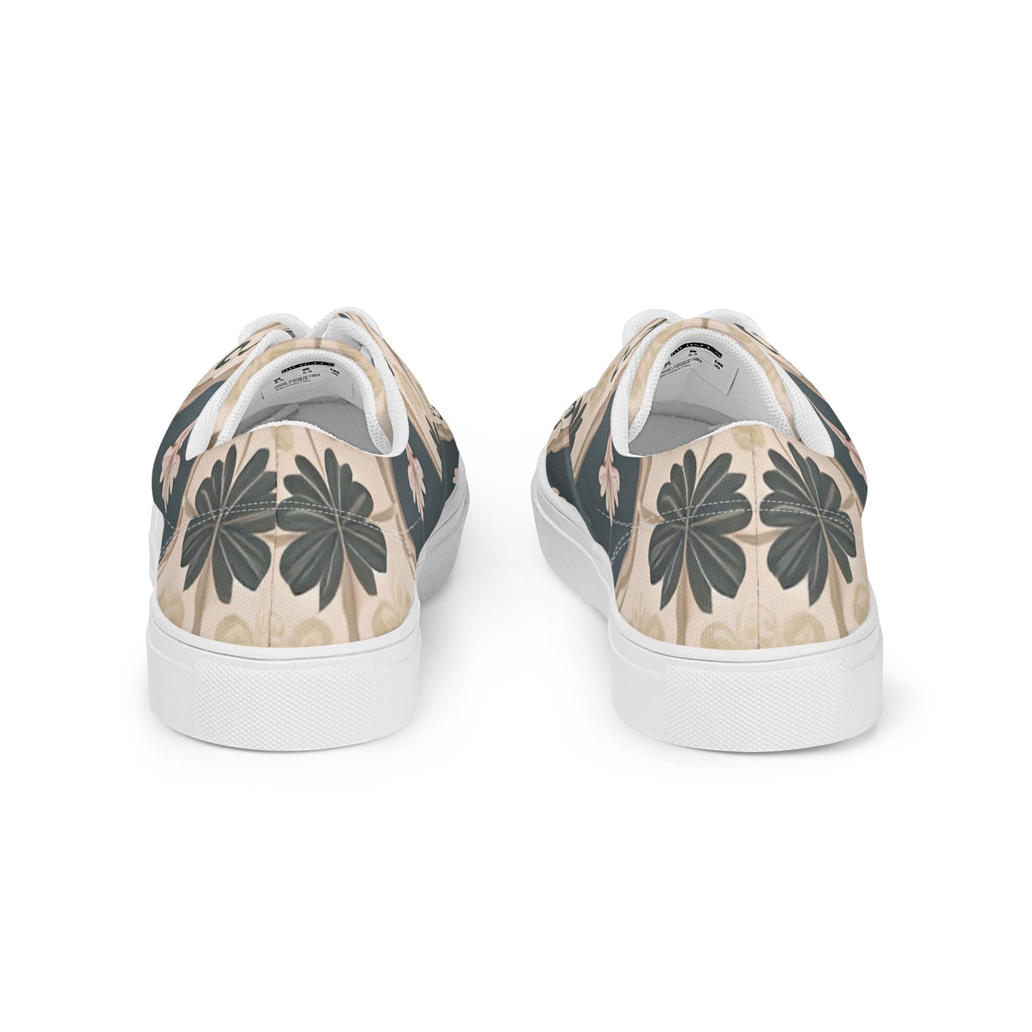 Women’s lace-up canvas shoes