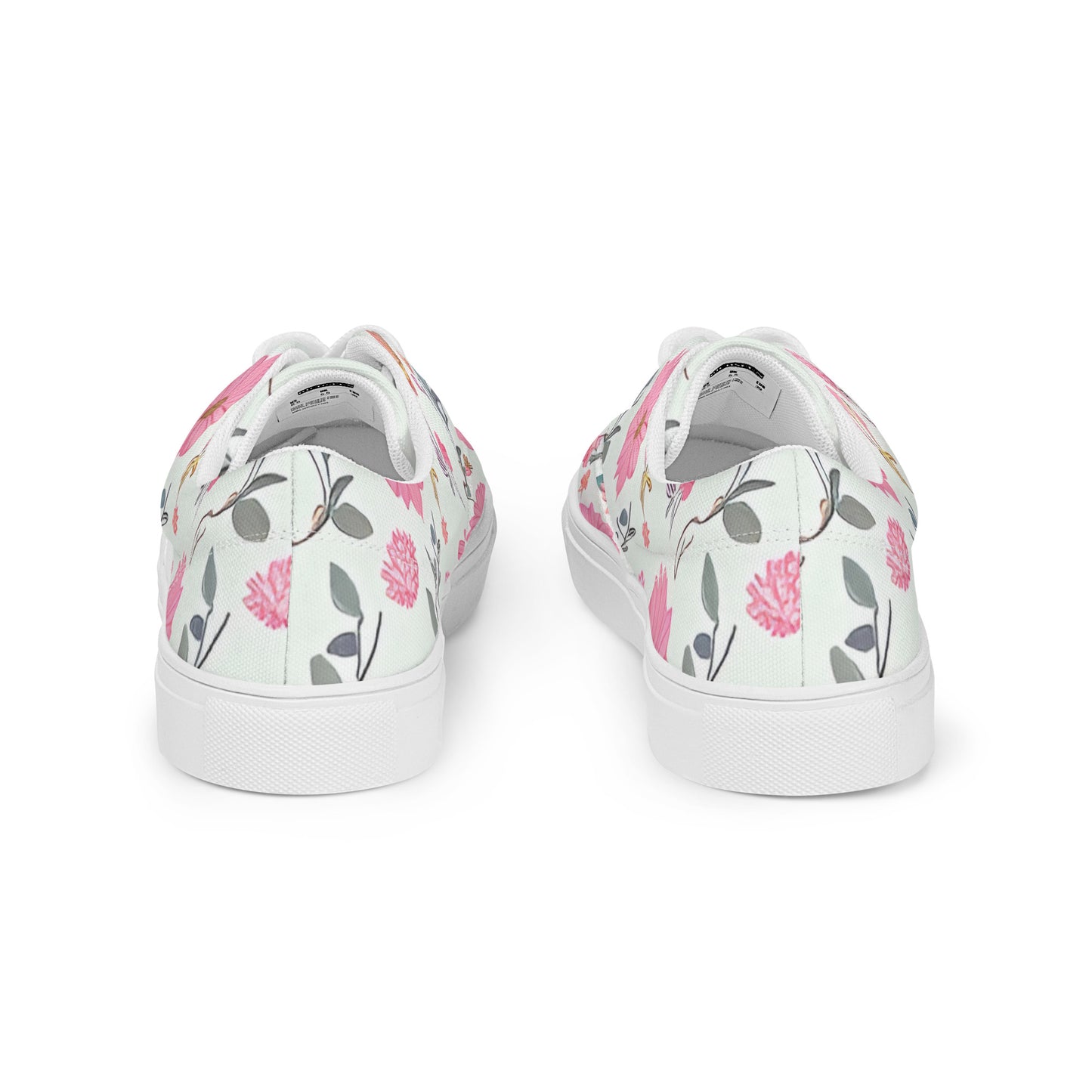 Women’s lace-up canvas shoes