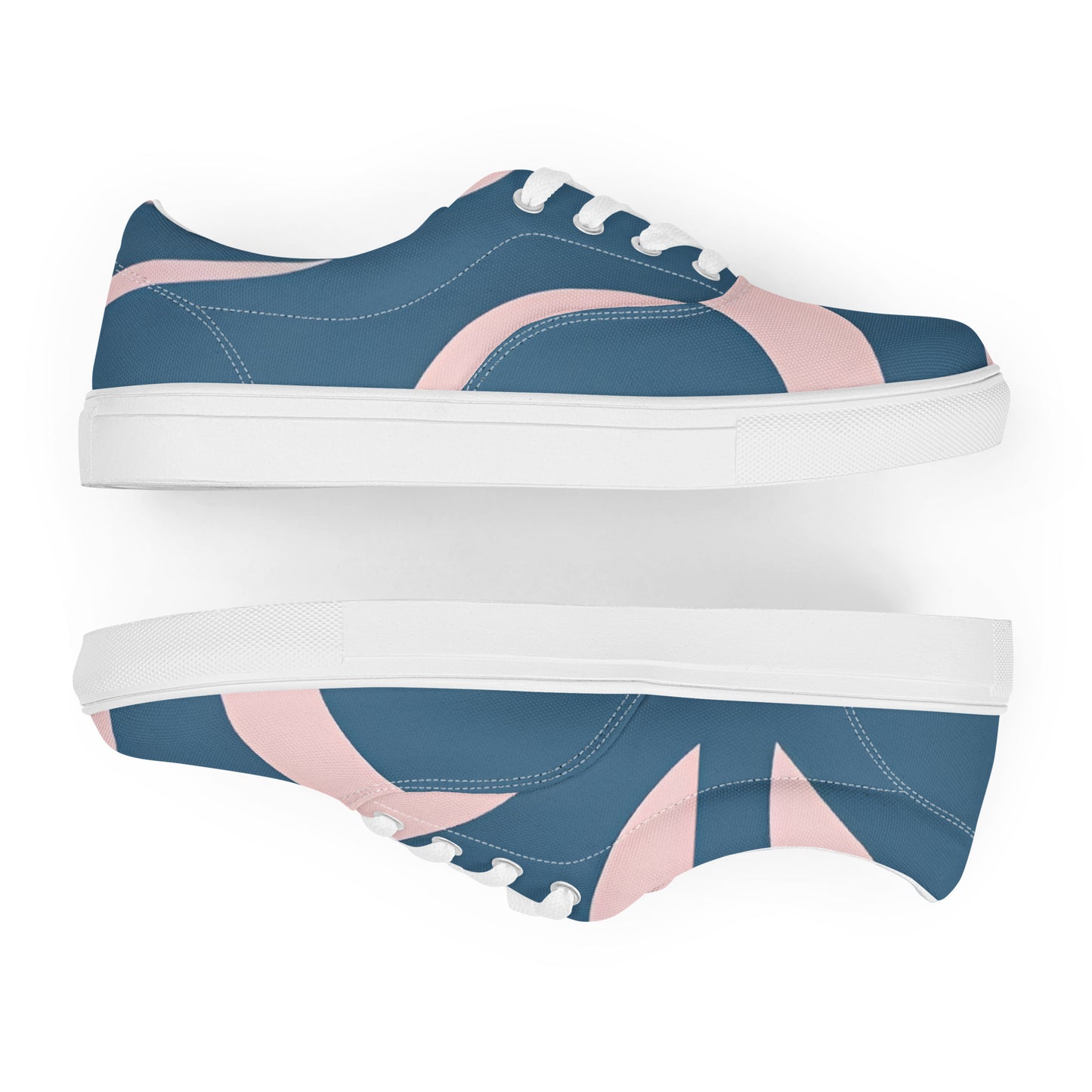 Women’s lace-up canvas shoes