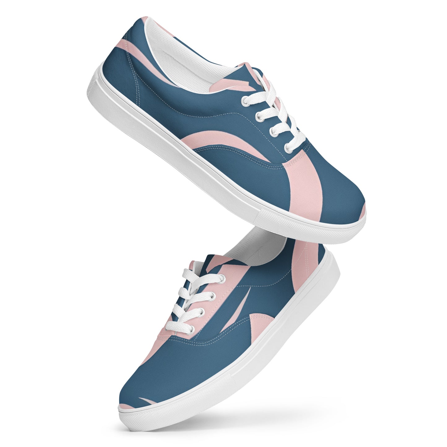 Women’s lace-up canvas shoes