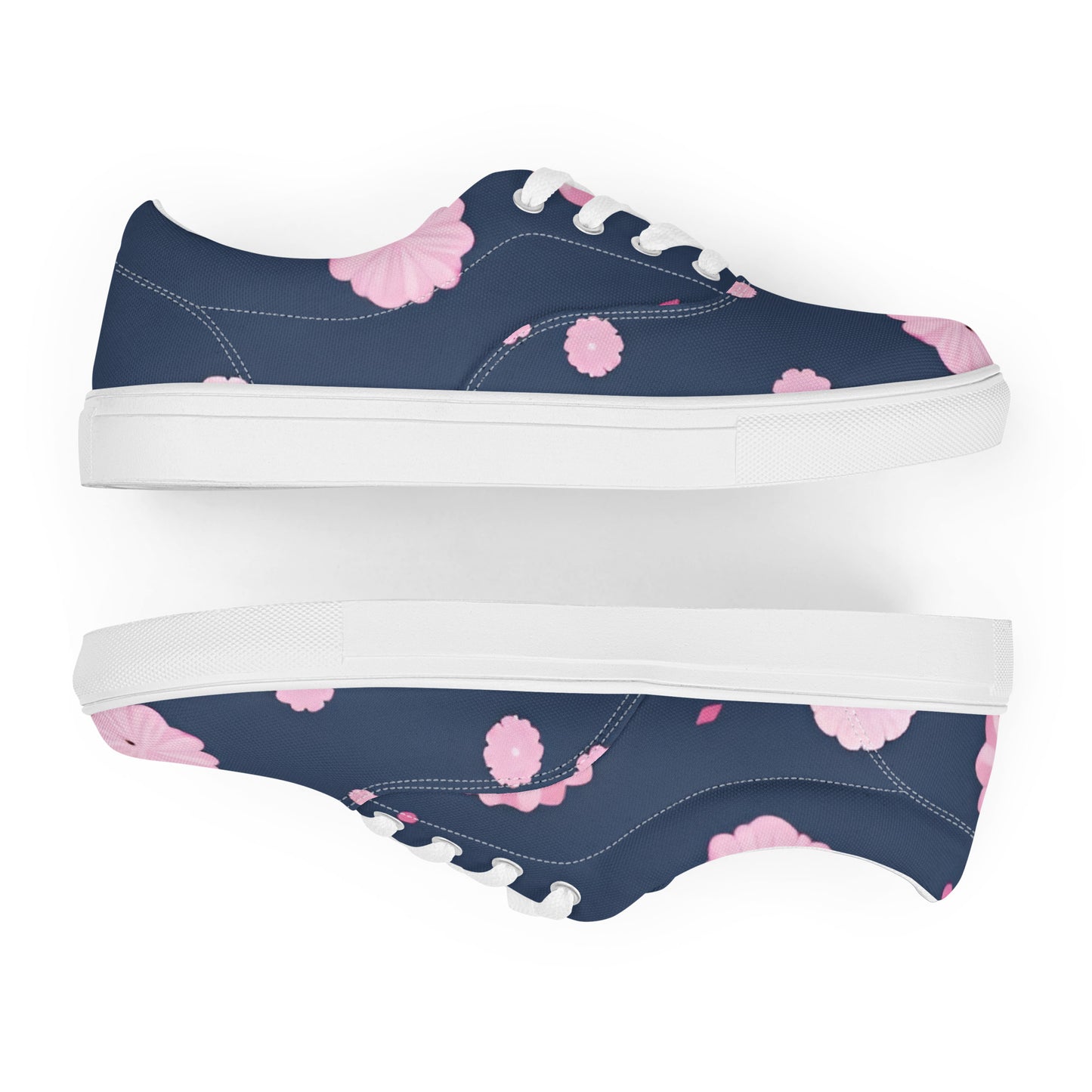 Women’s lace-up canvas shoes