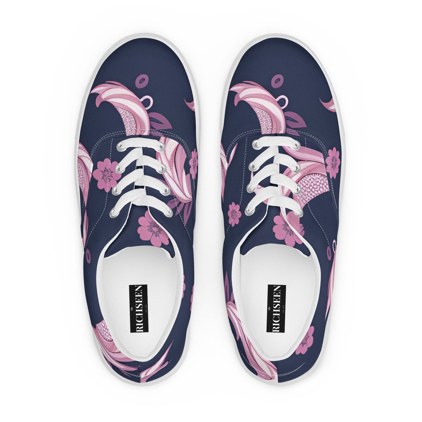 Women’s lace-up canvas shoes