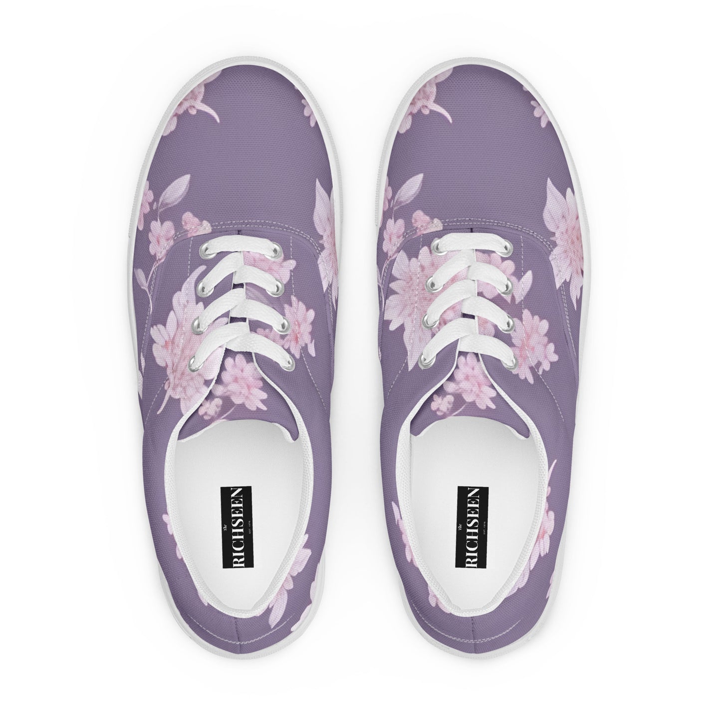 Women’s lace-up canvas shoes