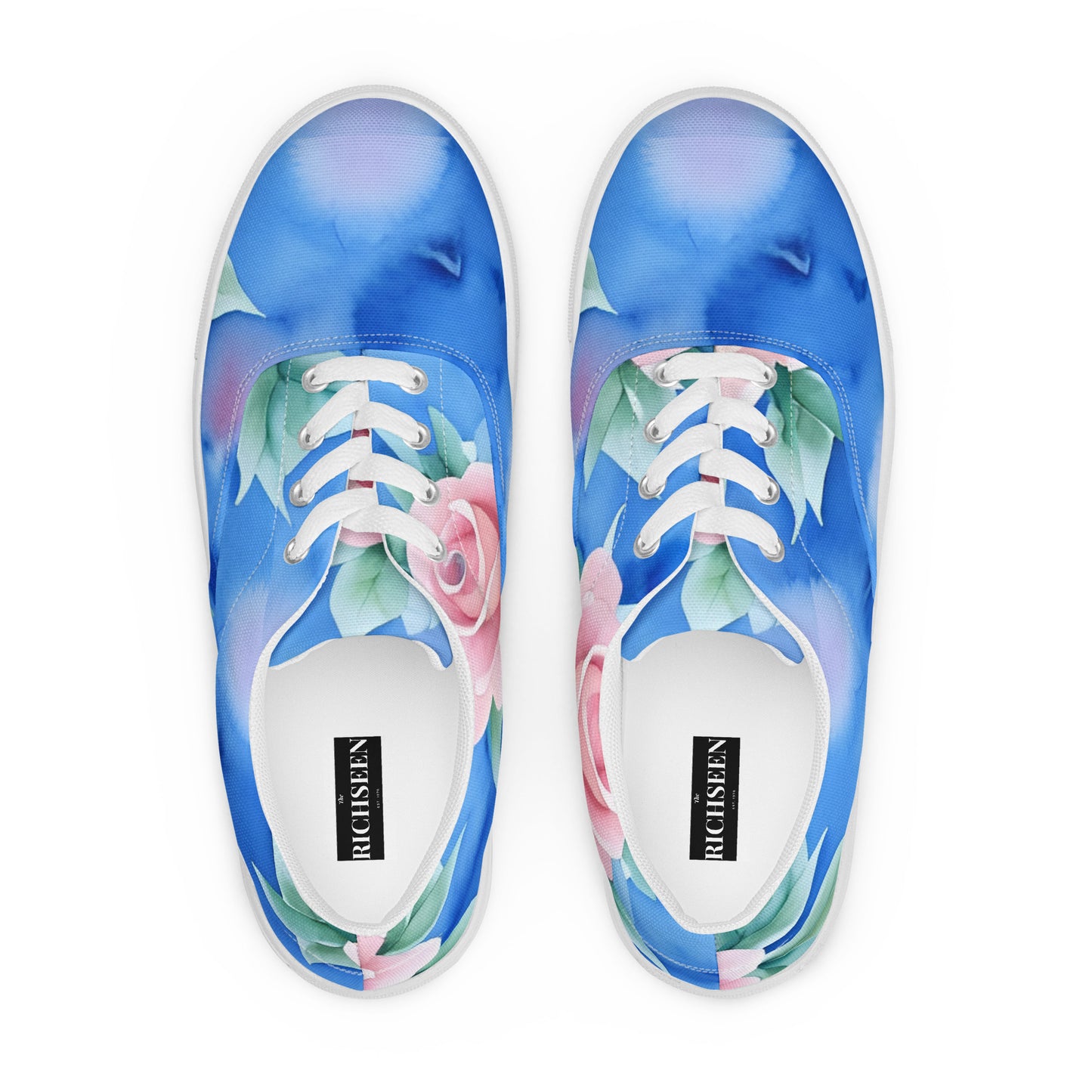 Women’s lace-up canvas shoes