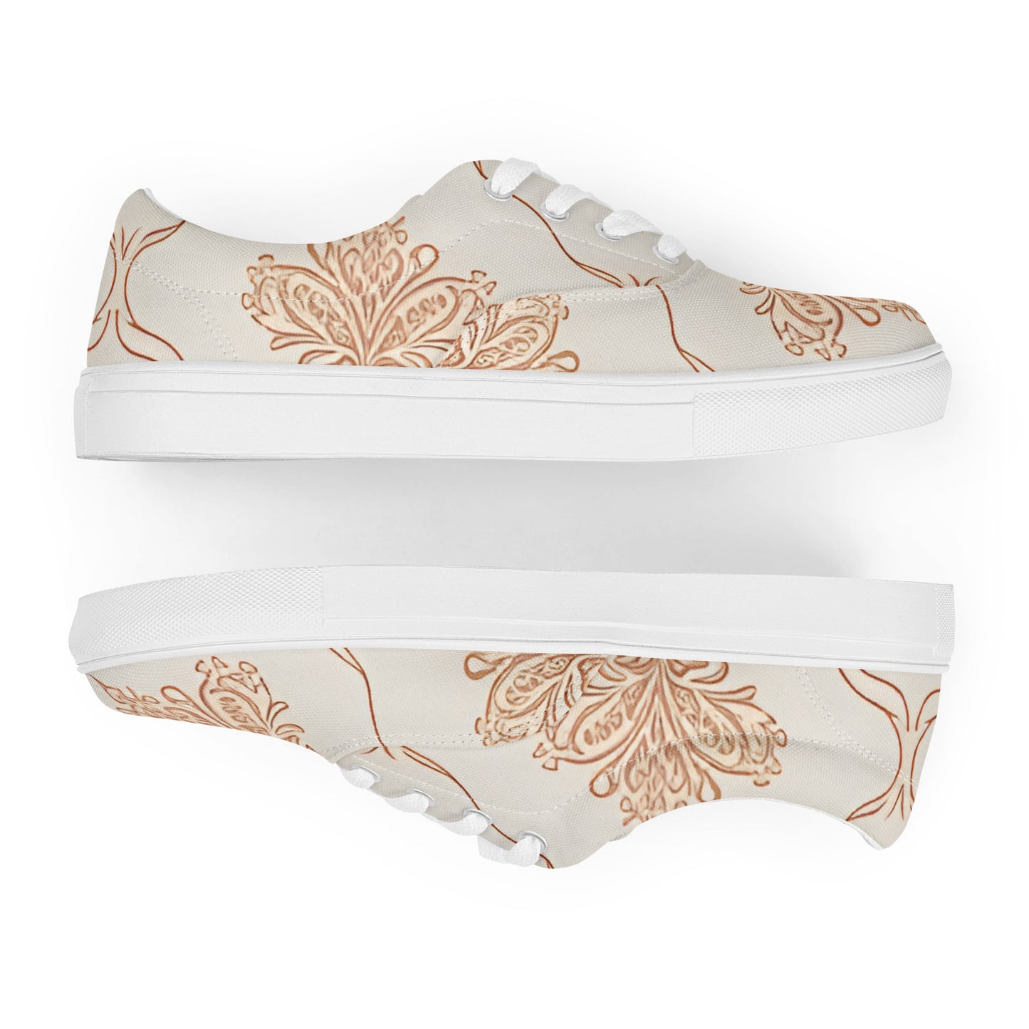 Women’s lace-up canvas shoes