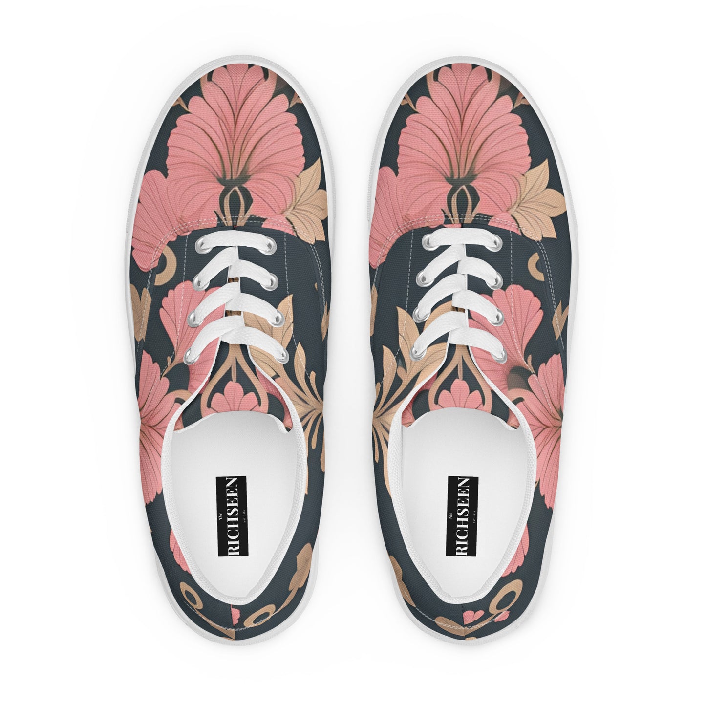 Women’s lace-up canvas shoes