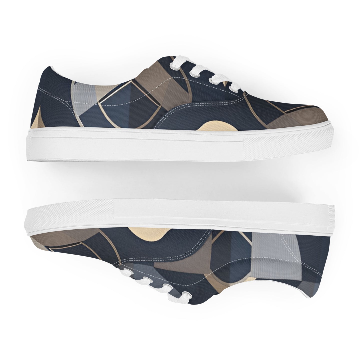 Women’s lace-up canvas shoes