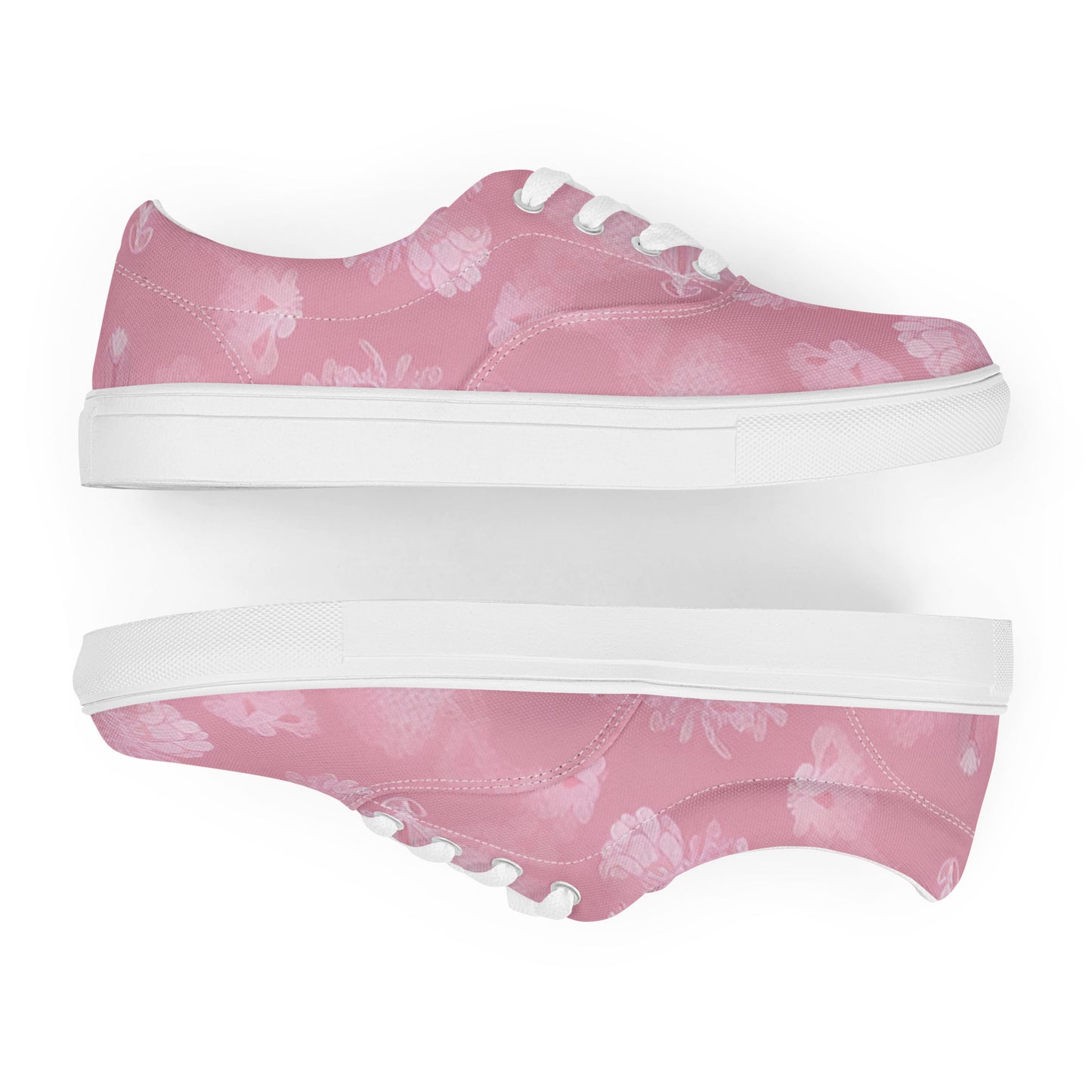 Women’s lace-up canvas shoes