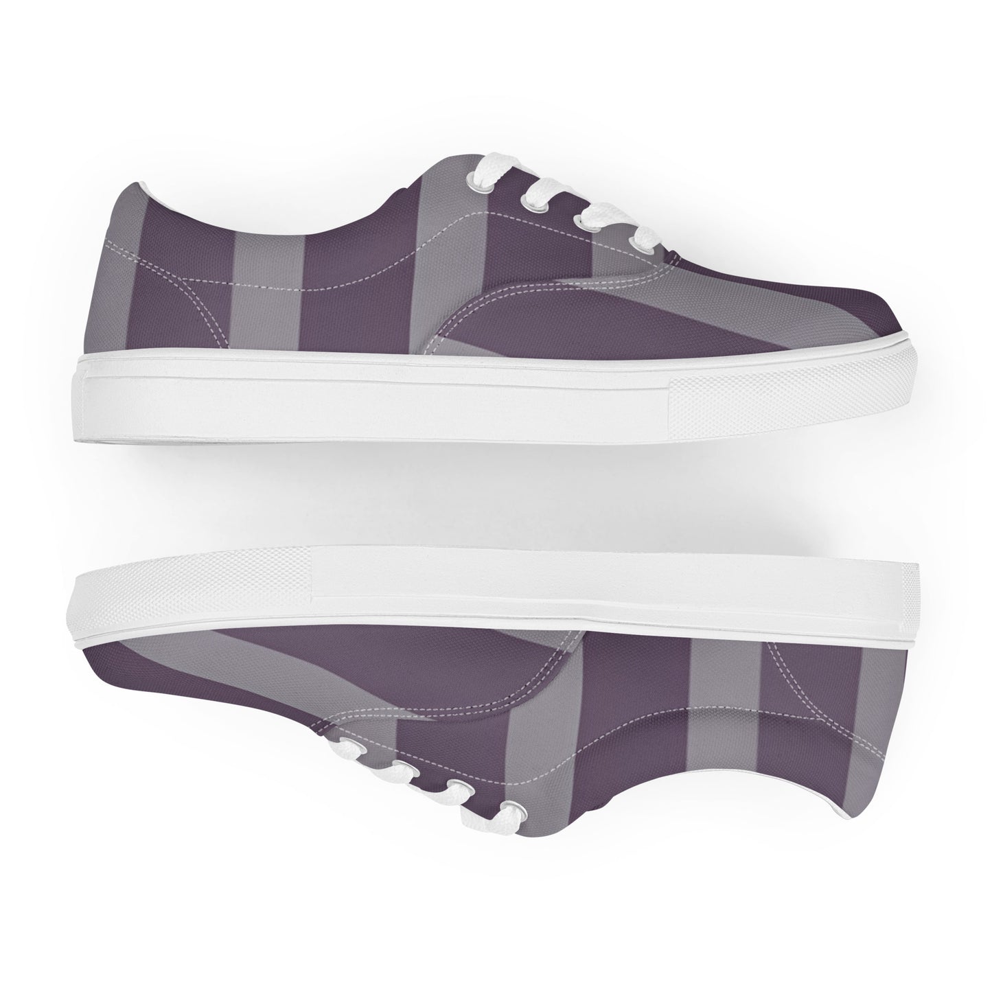 Women’s lace-up canvas shoes