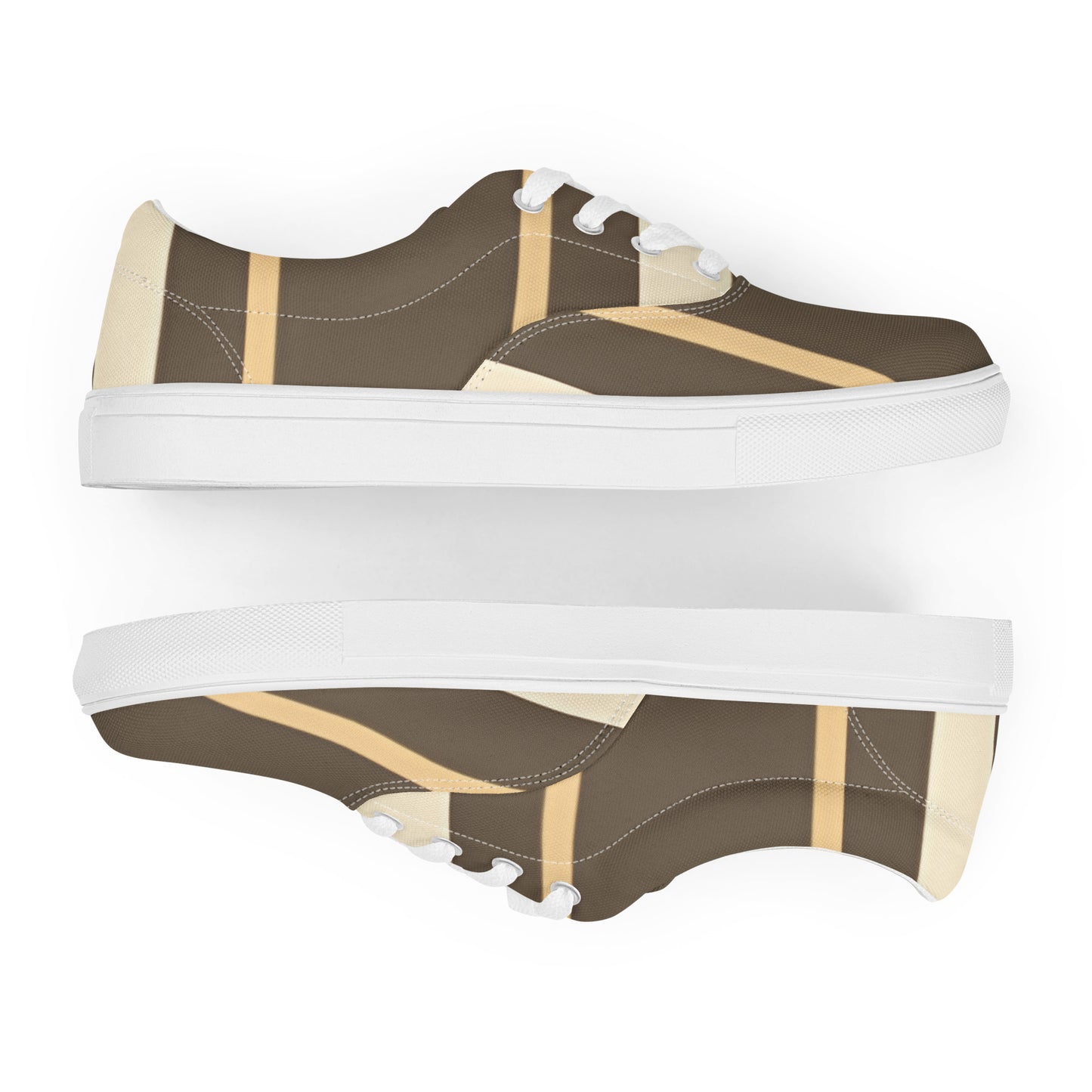 Women’s lace-up canvas shoes