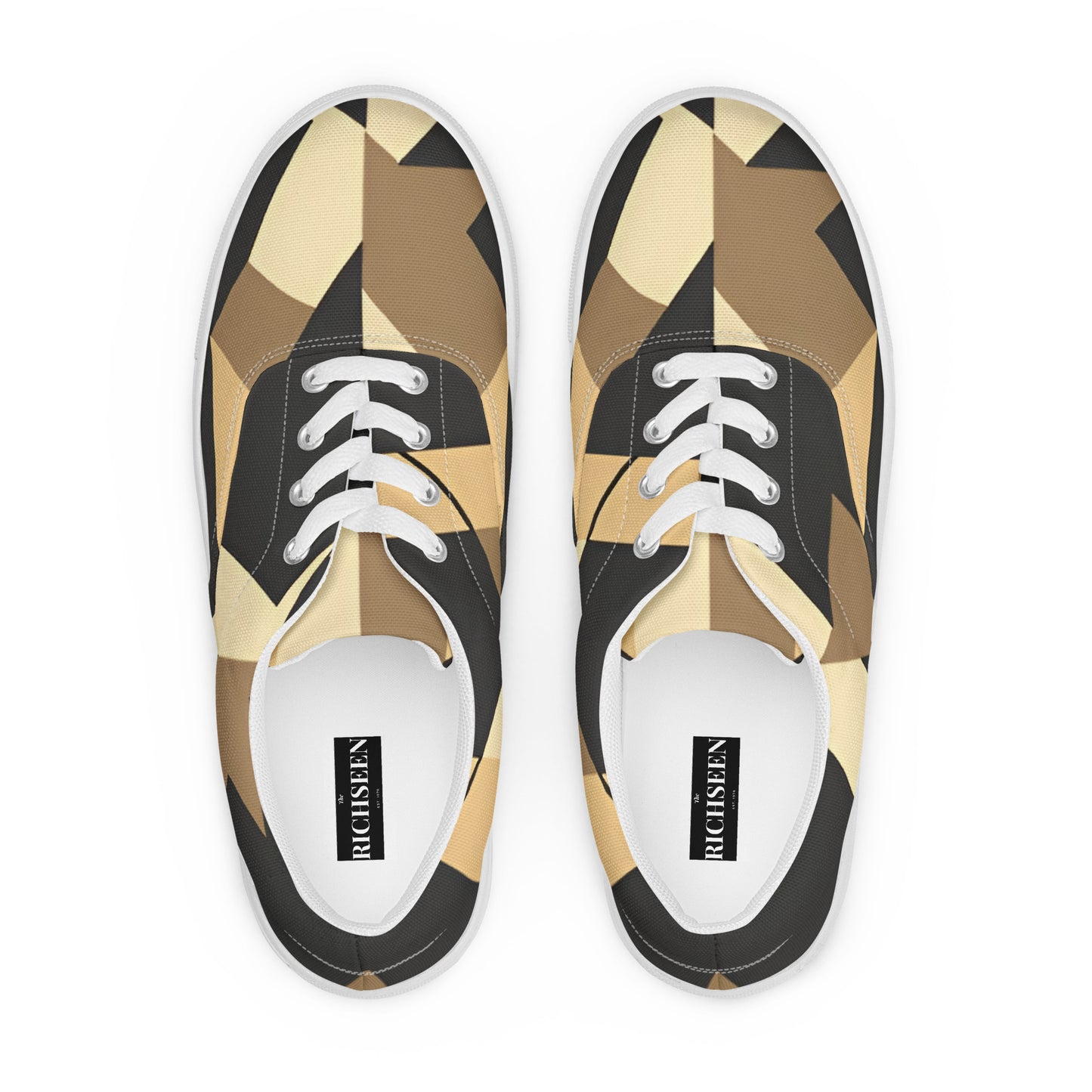 Women’s lace-up canvas shoes