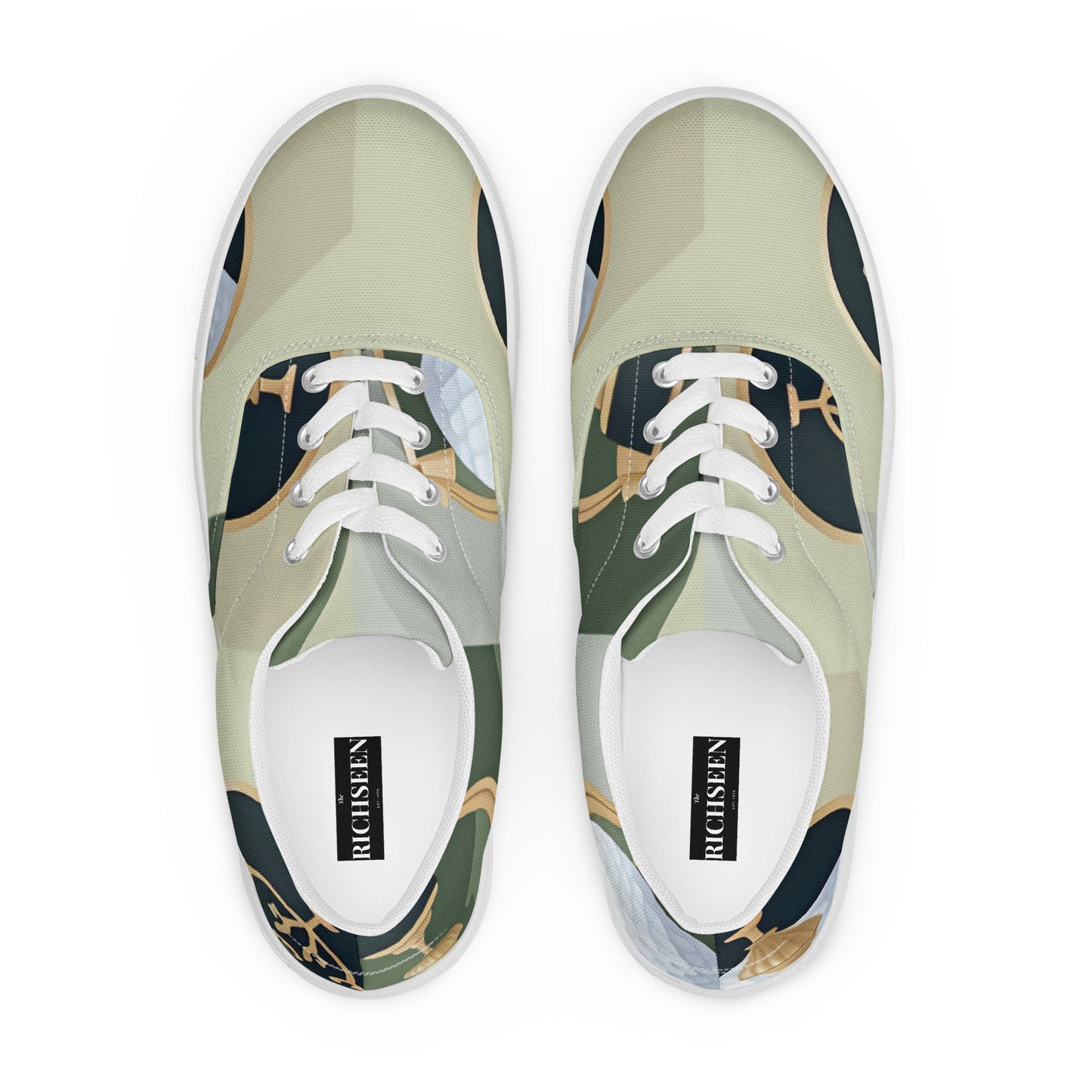 Women’s lace-up canvas shoes