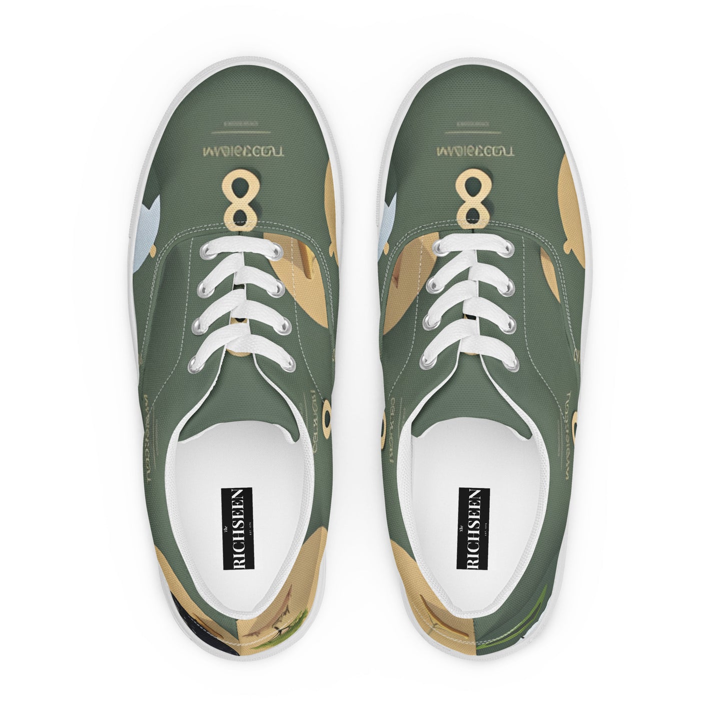 Women’s lace-up canvas shoes