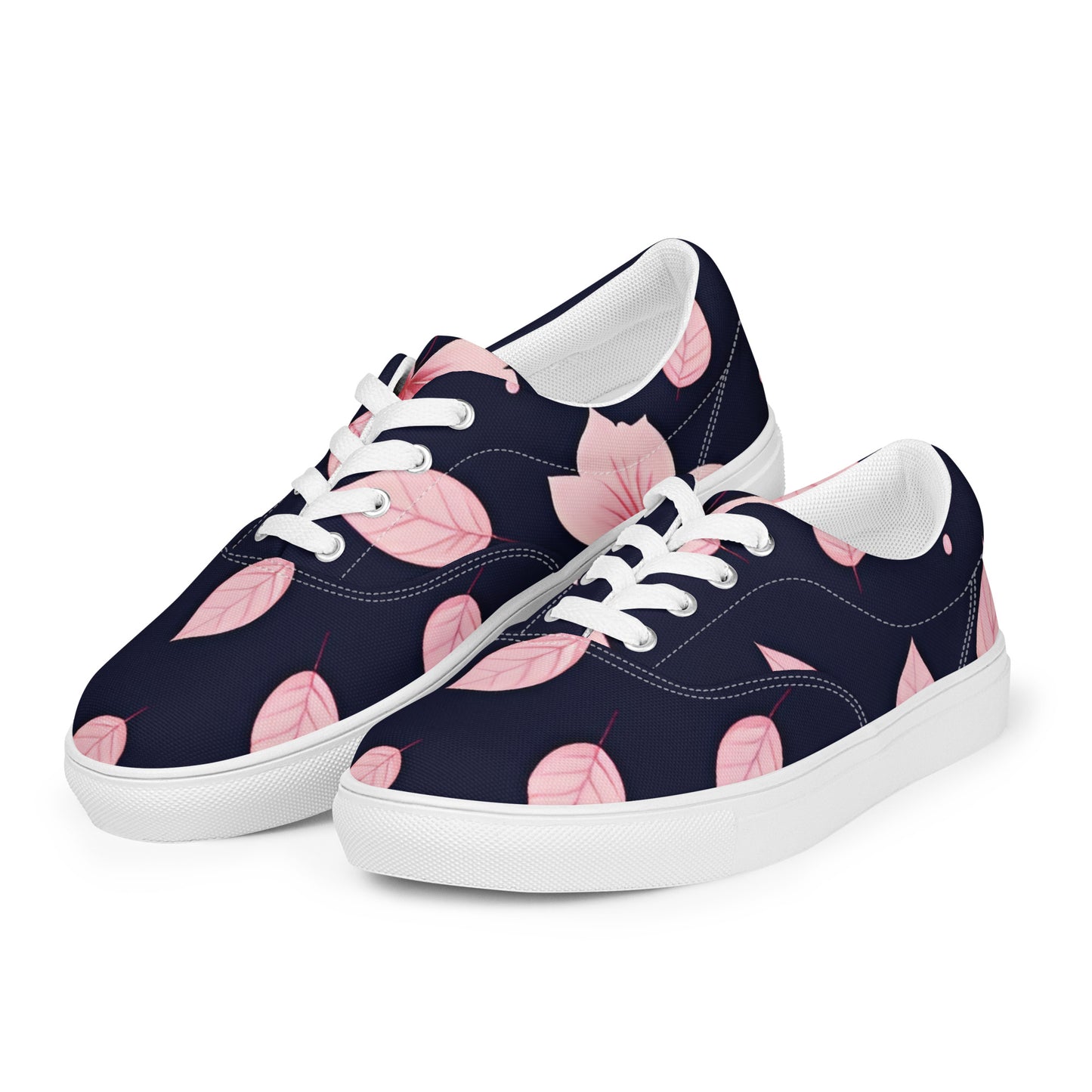 Women’s lace-up canvas shoes