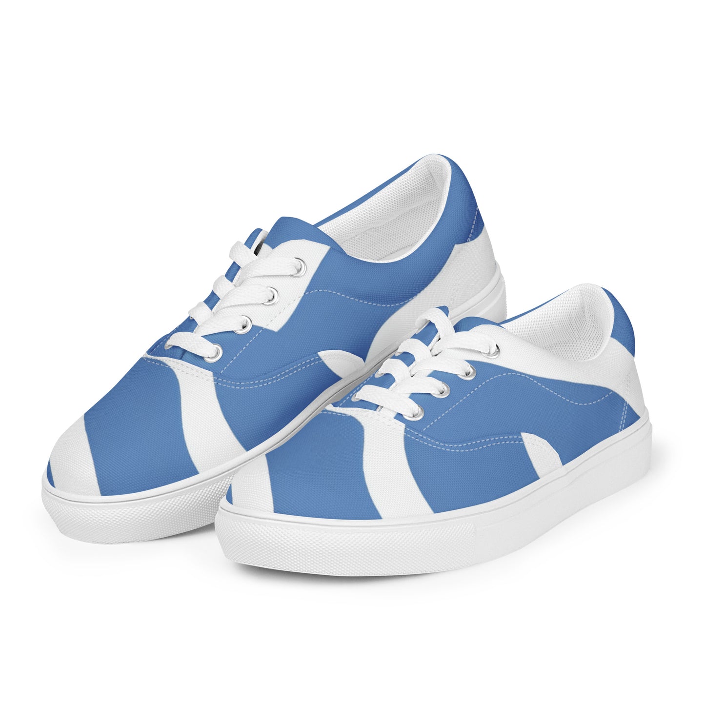 Women’s lace-up canvas shoes