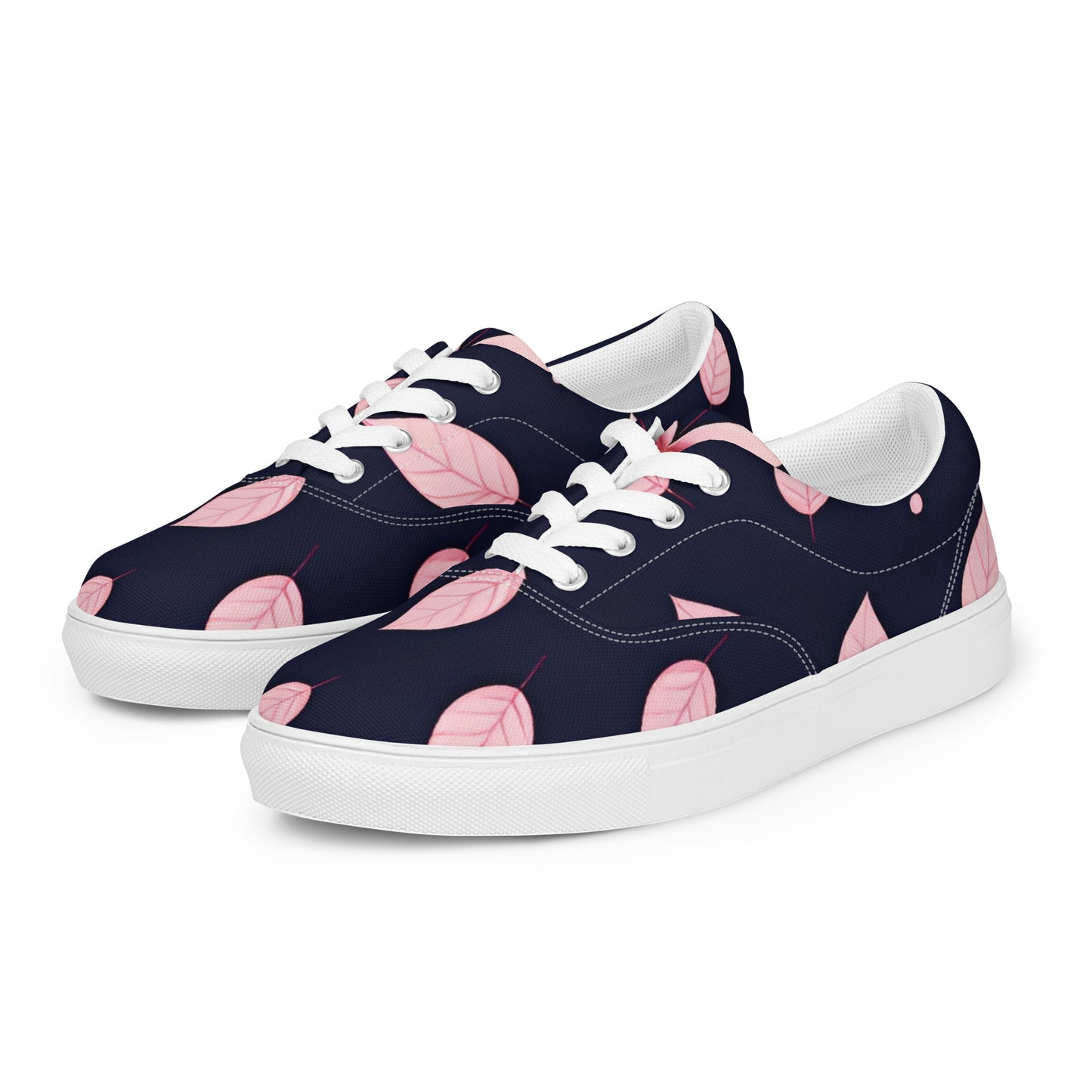 Women’s lace-up canvas shoes