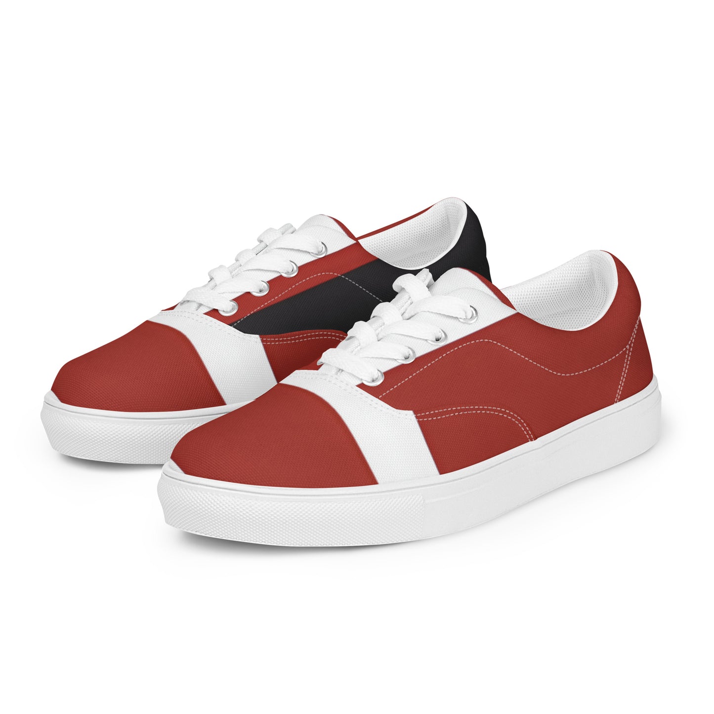 Women’s lace-up canvas shoes