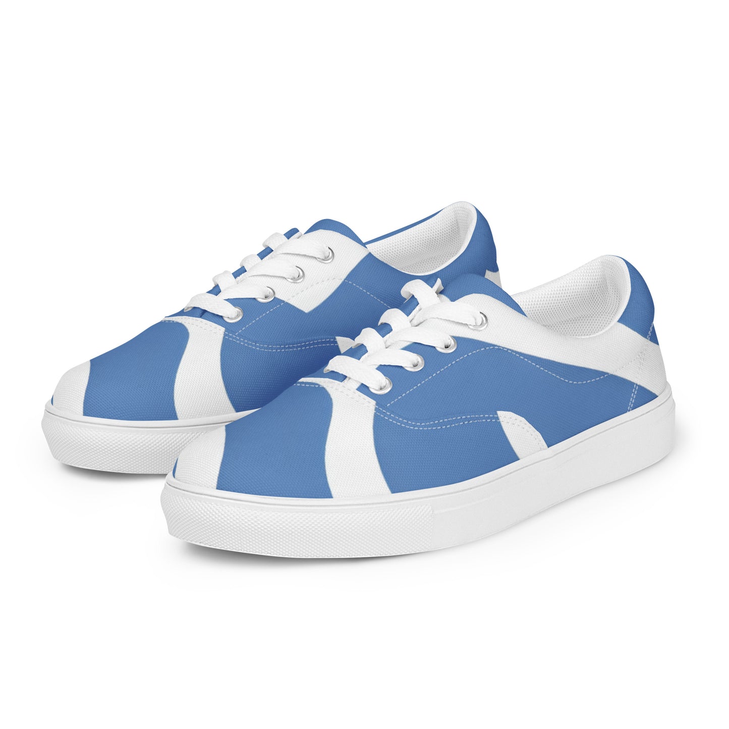 Women’s lace-up canvas shoes