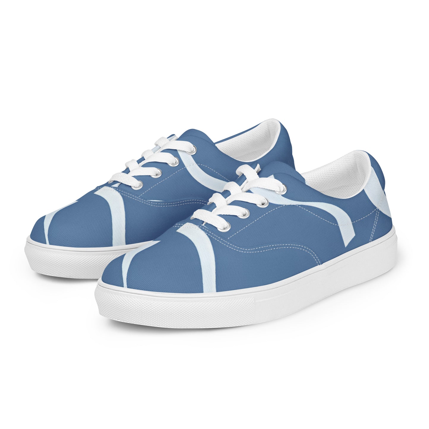 Women’s lace-up canvas shoes