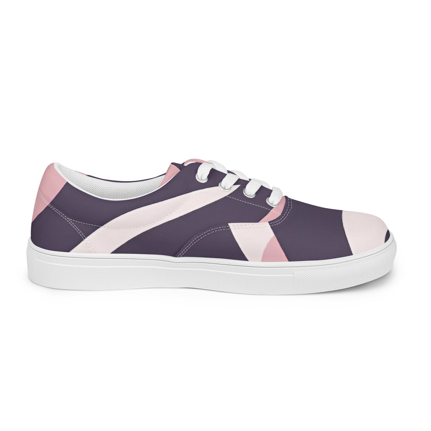 Women’s lace-up canvas shoes