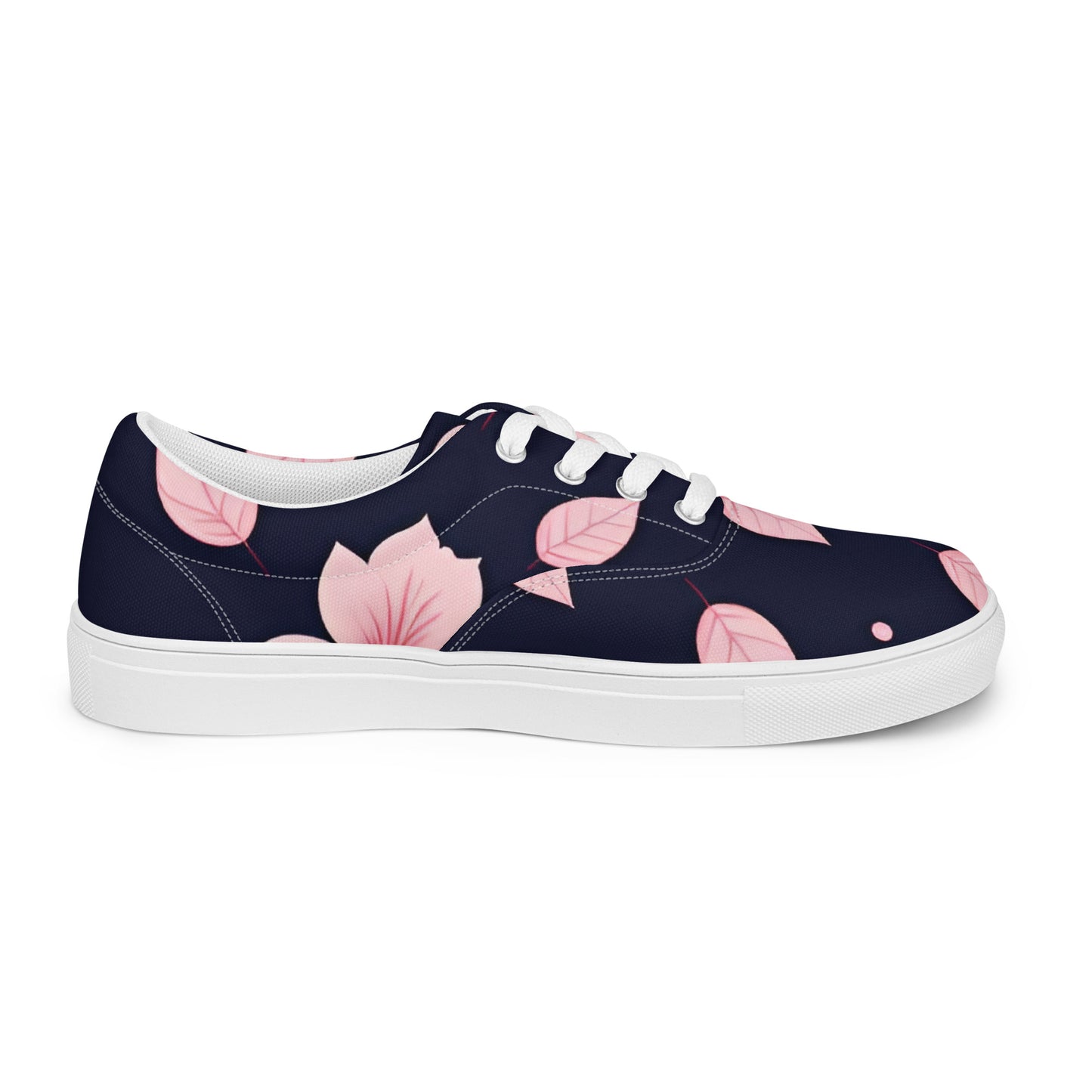 Women’s lace-up canvas shoes