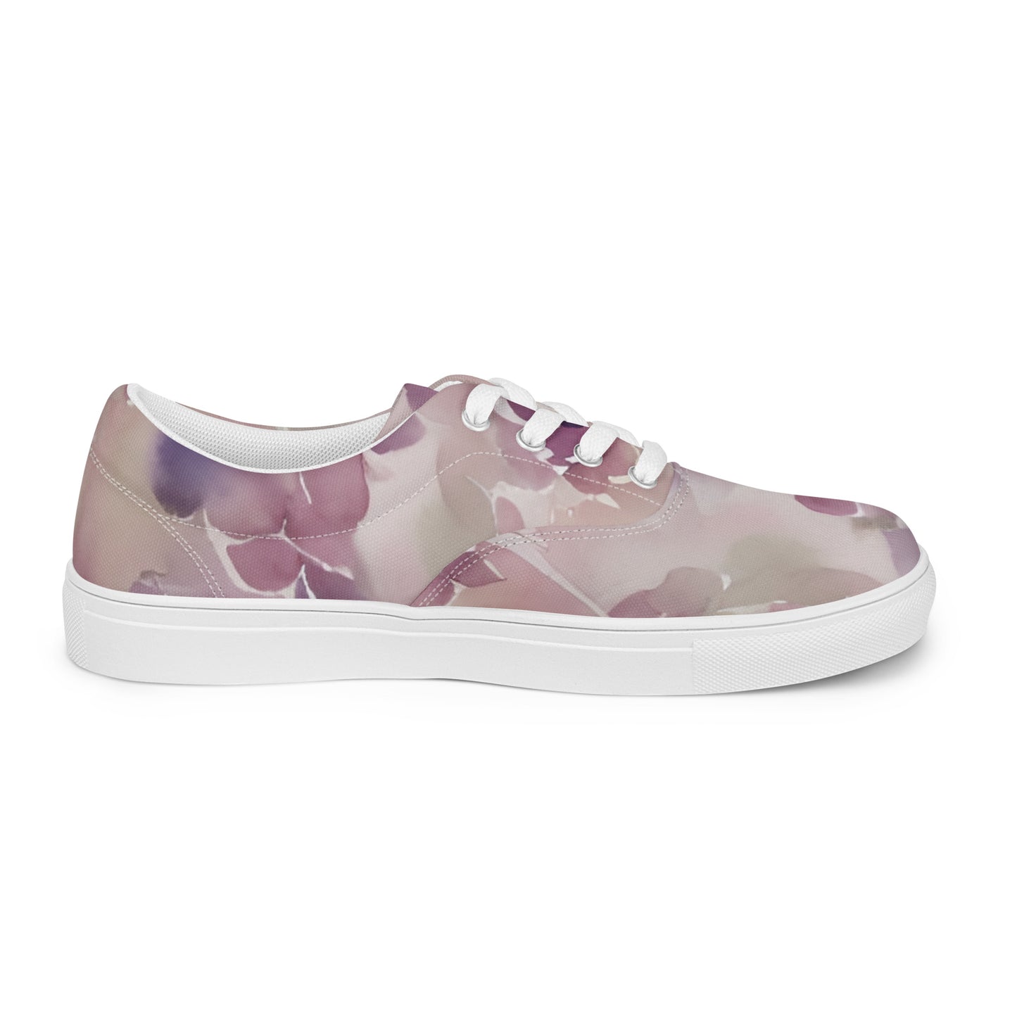 Women’s lace-up canvas shoes