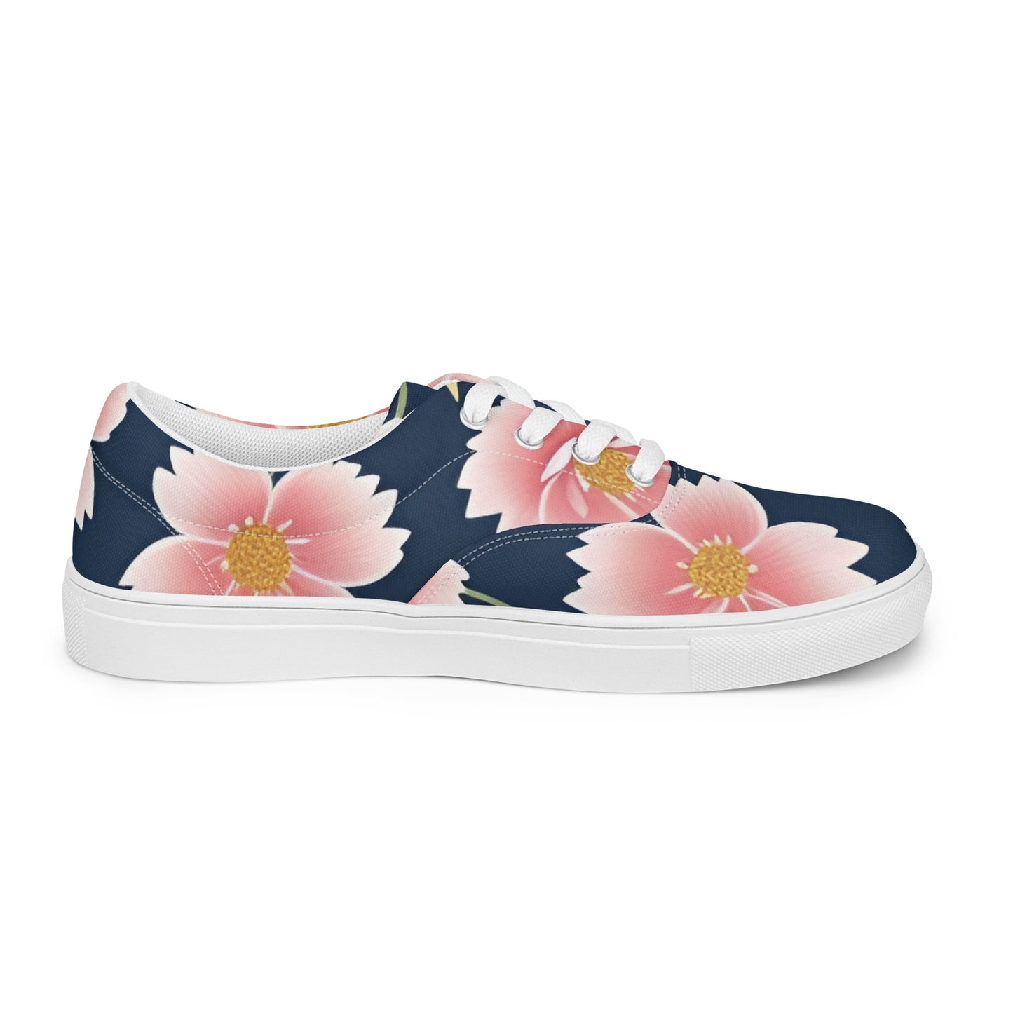 Women’s lace-up canvas shoes