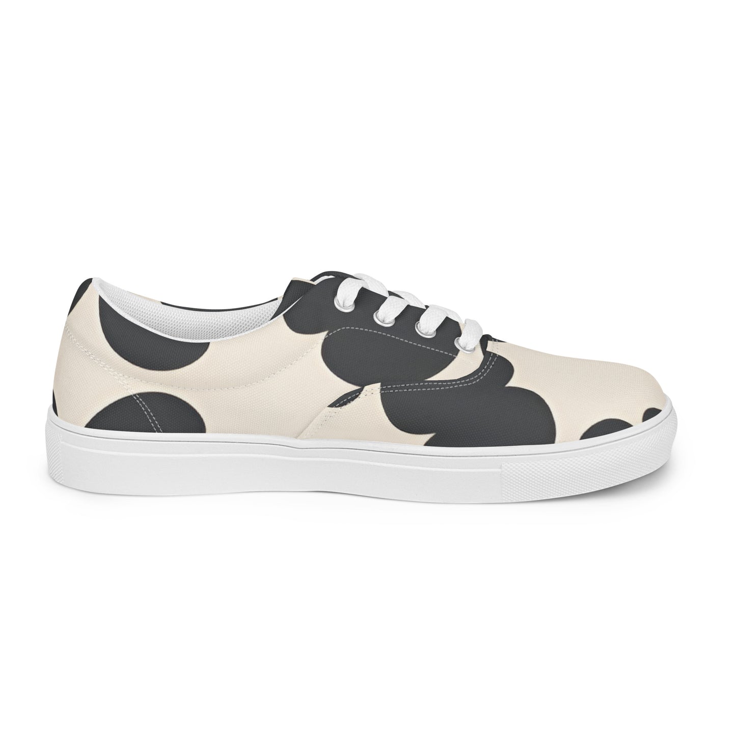 Women’s lace-up canvas shoes