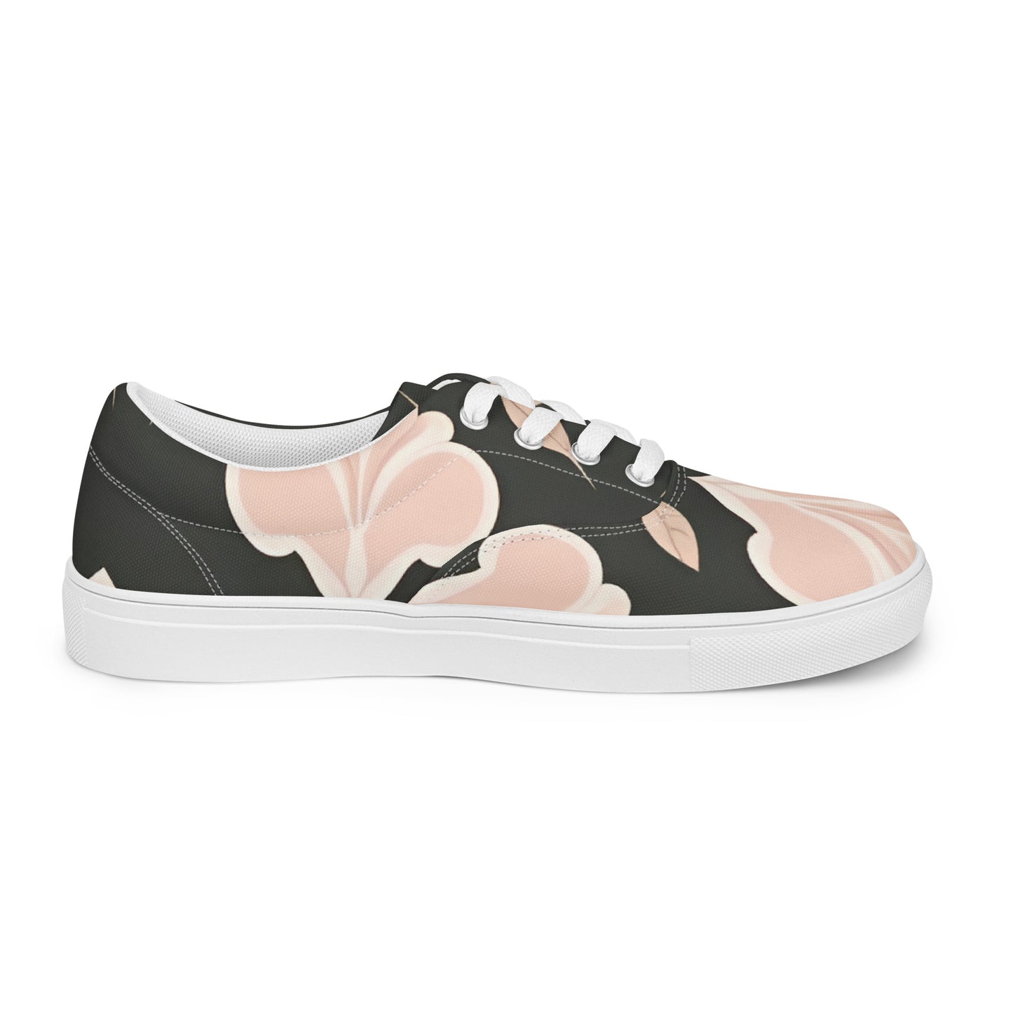 Women’s lace-up canvas shoes