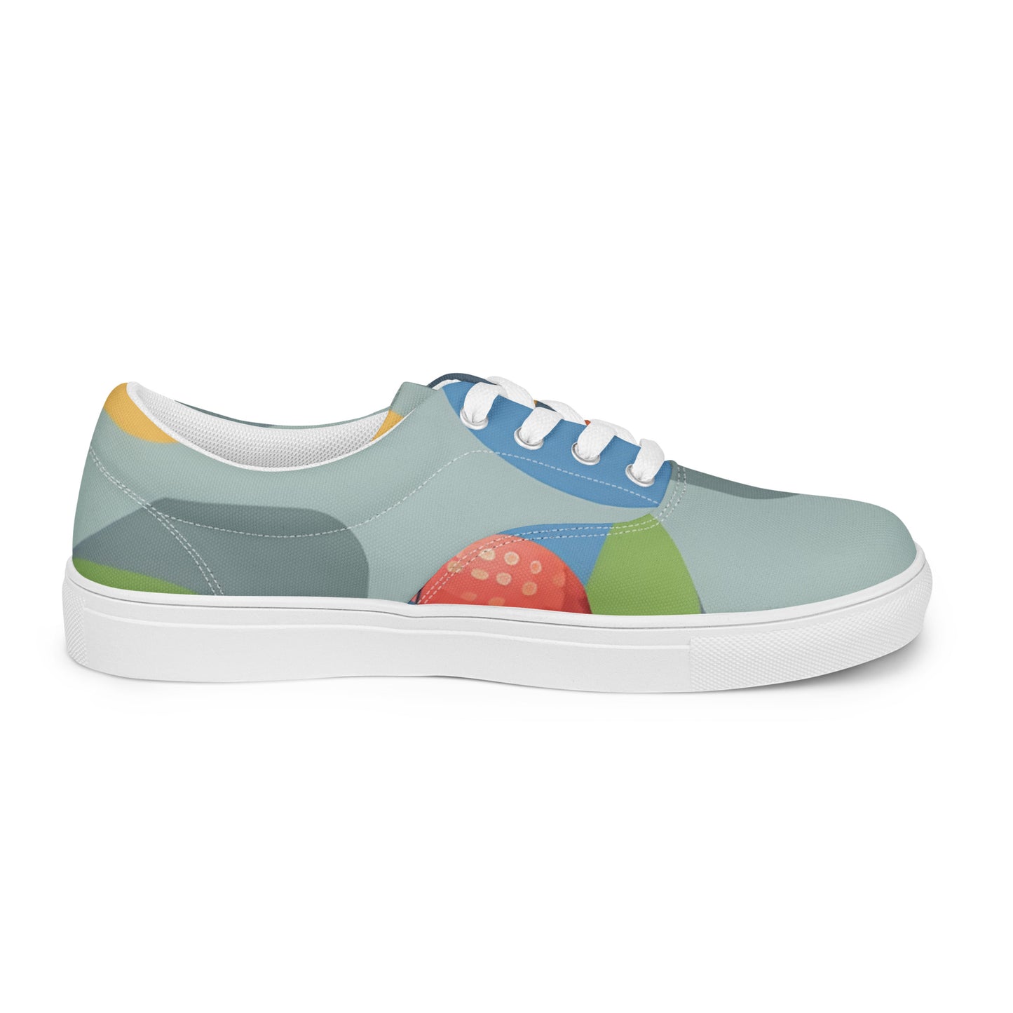 Women’s lace-up canvas shoes