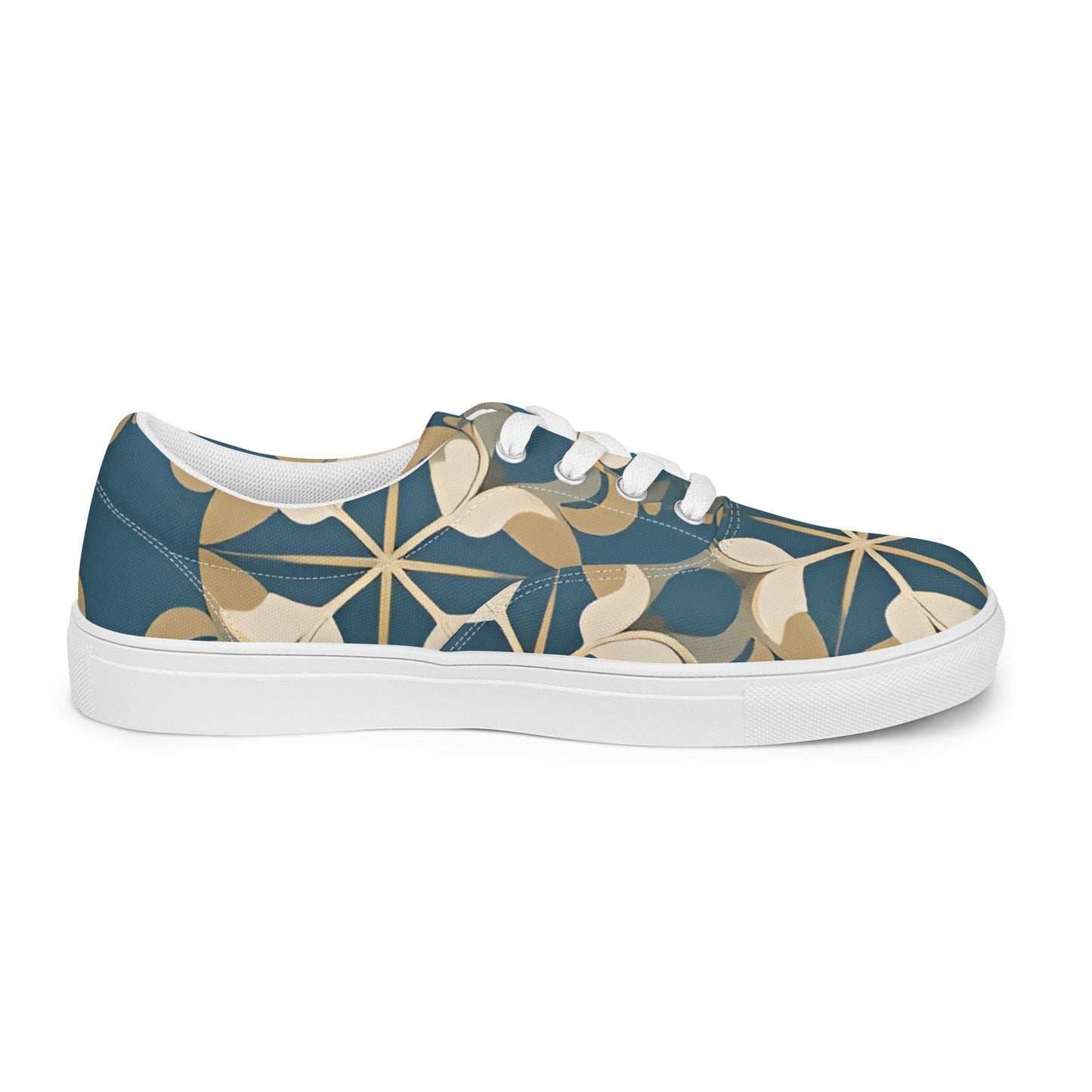 Women’s lace-up canvas shoes