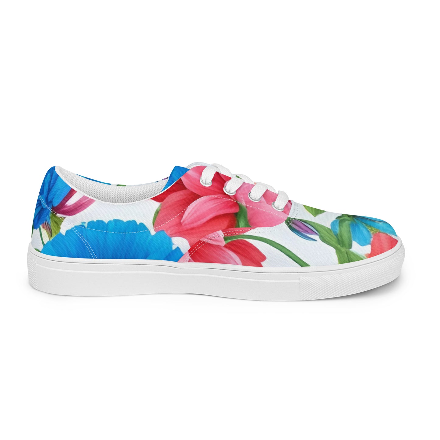 Women’s lace-up canvas shoes