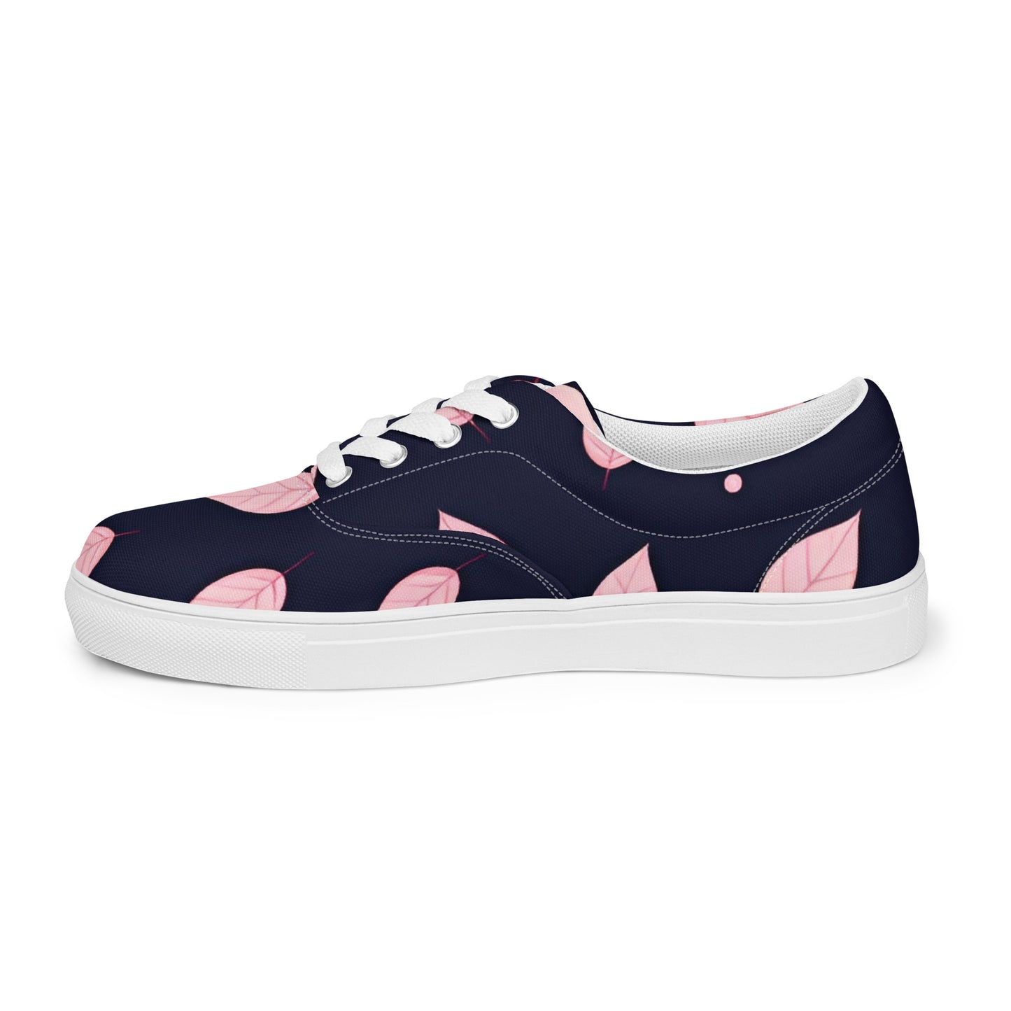 Women’s lace-up canvas shoes