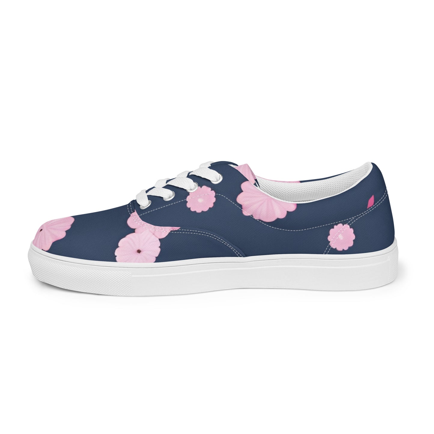 Women’s lace-up canvas shoes