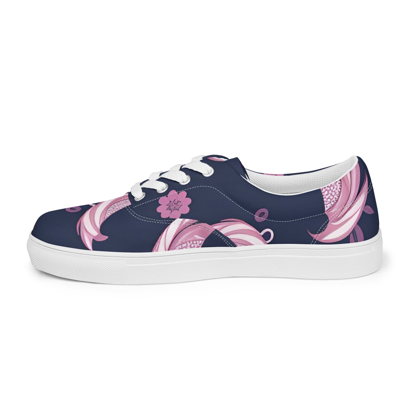 Women’s lace-up canvas shoes