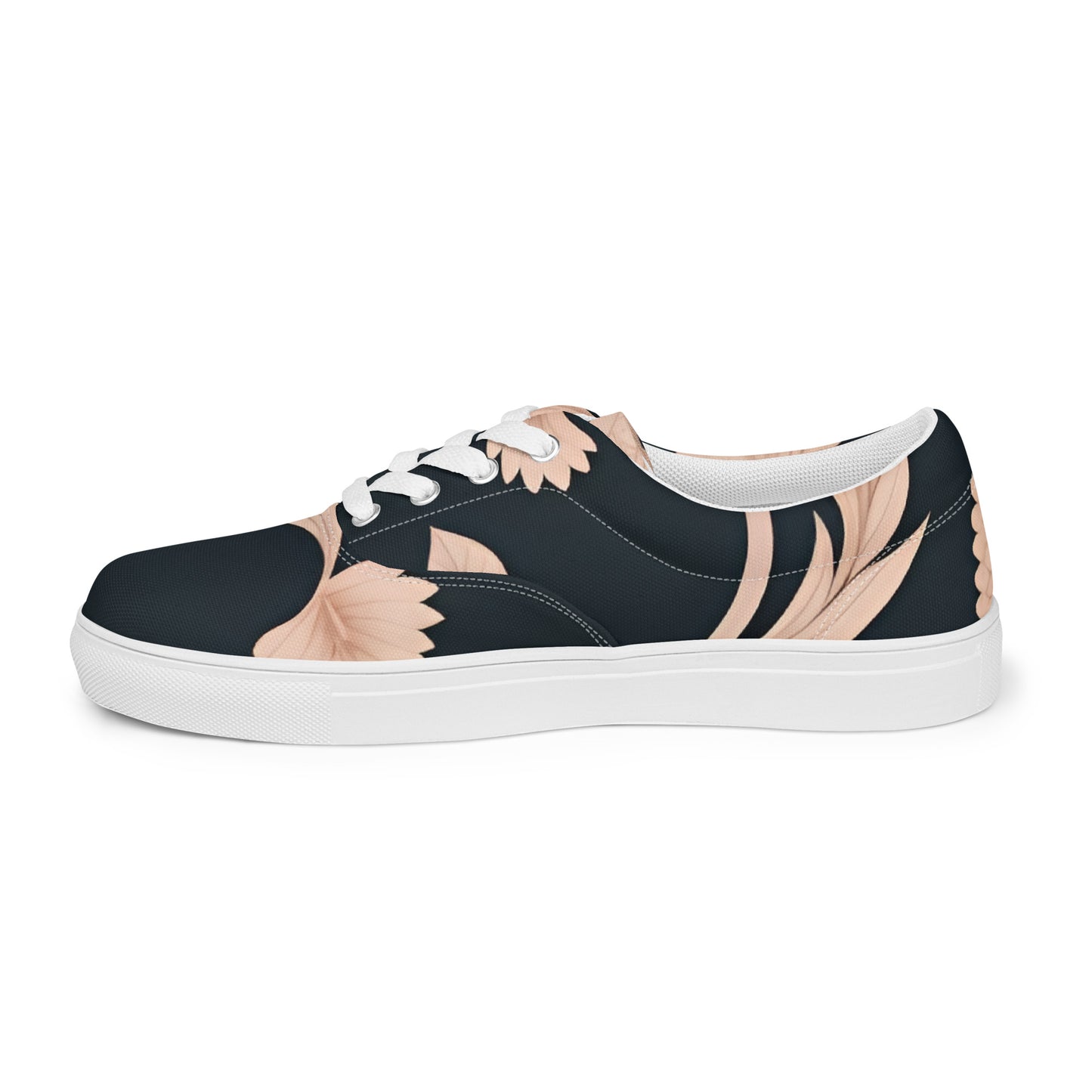 Women’s lace-up canvas shoes