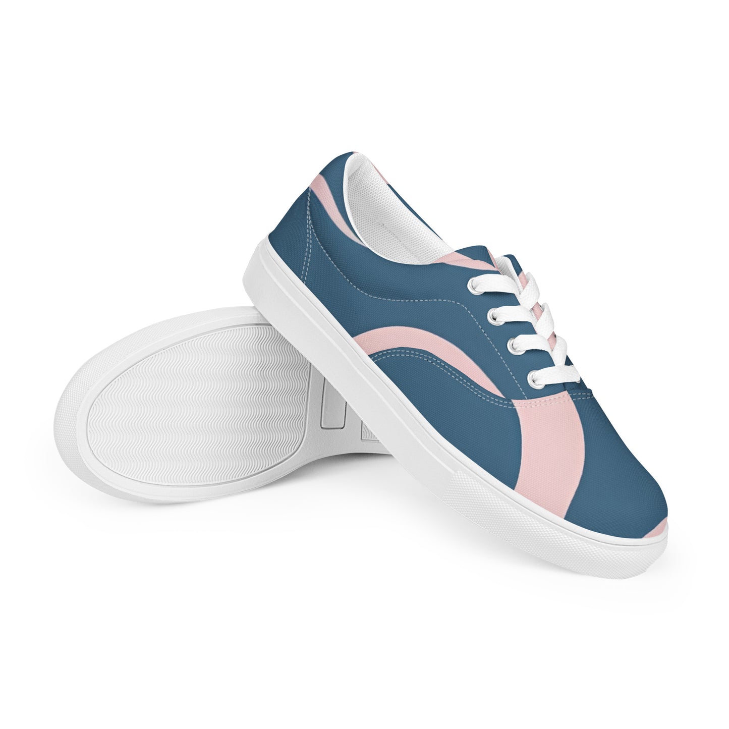 Women’s lace-up canvas shoes