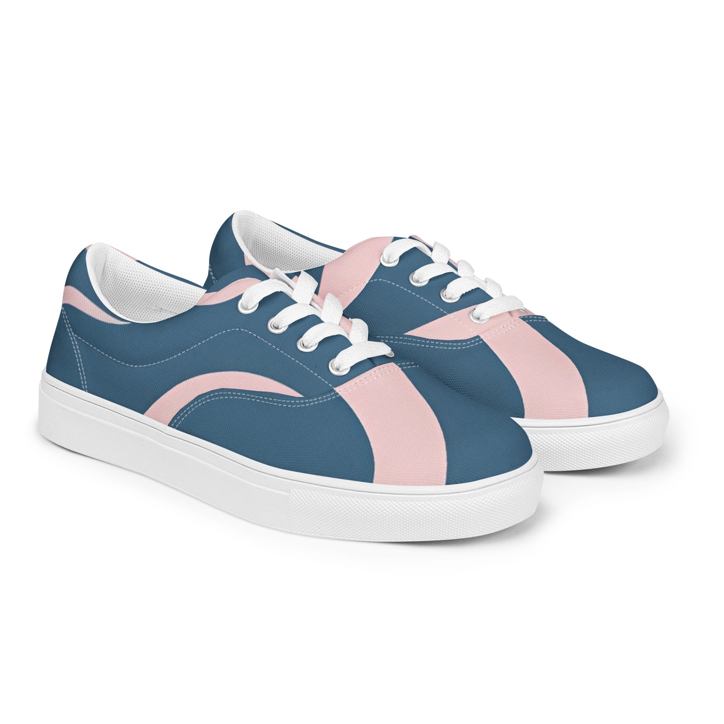 Women’s lace-up canvas shoes