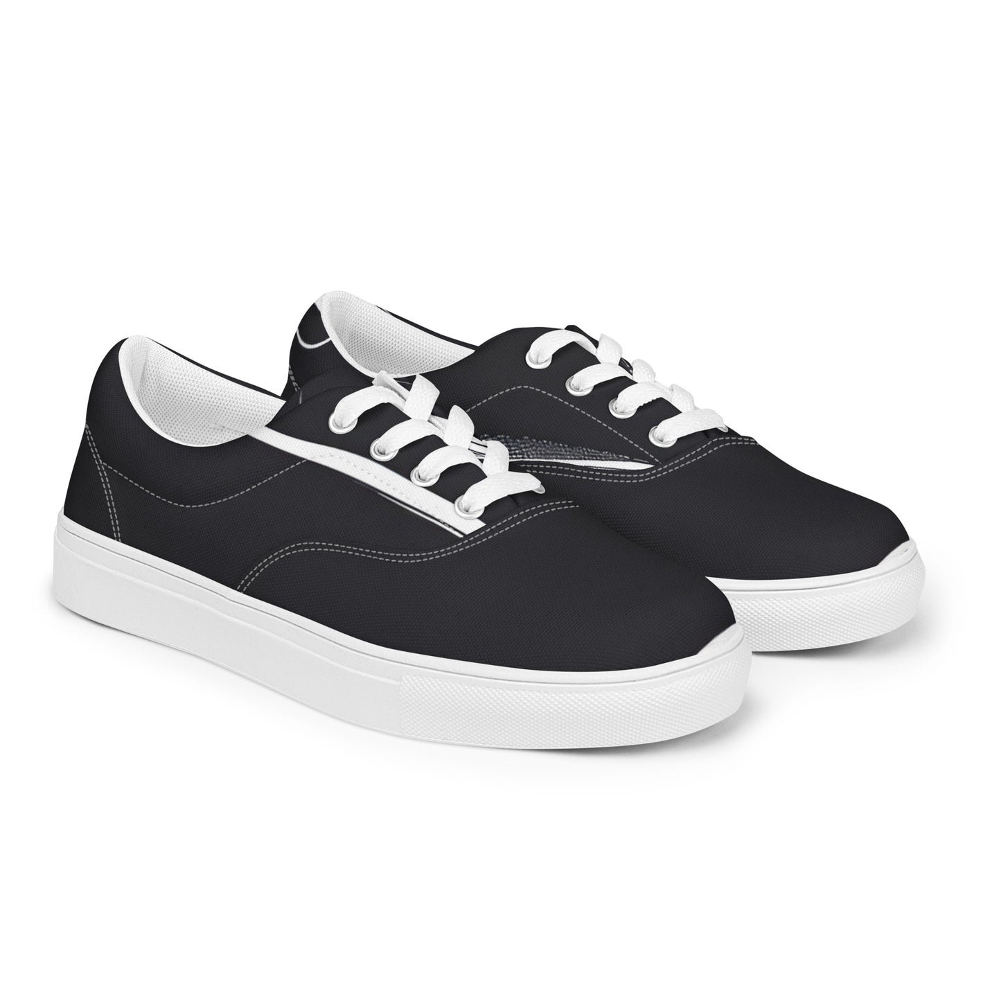 Women’s lace-up canvas shoes