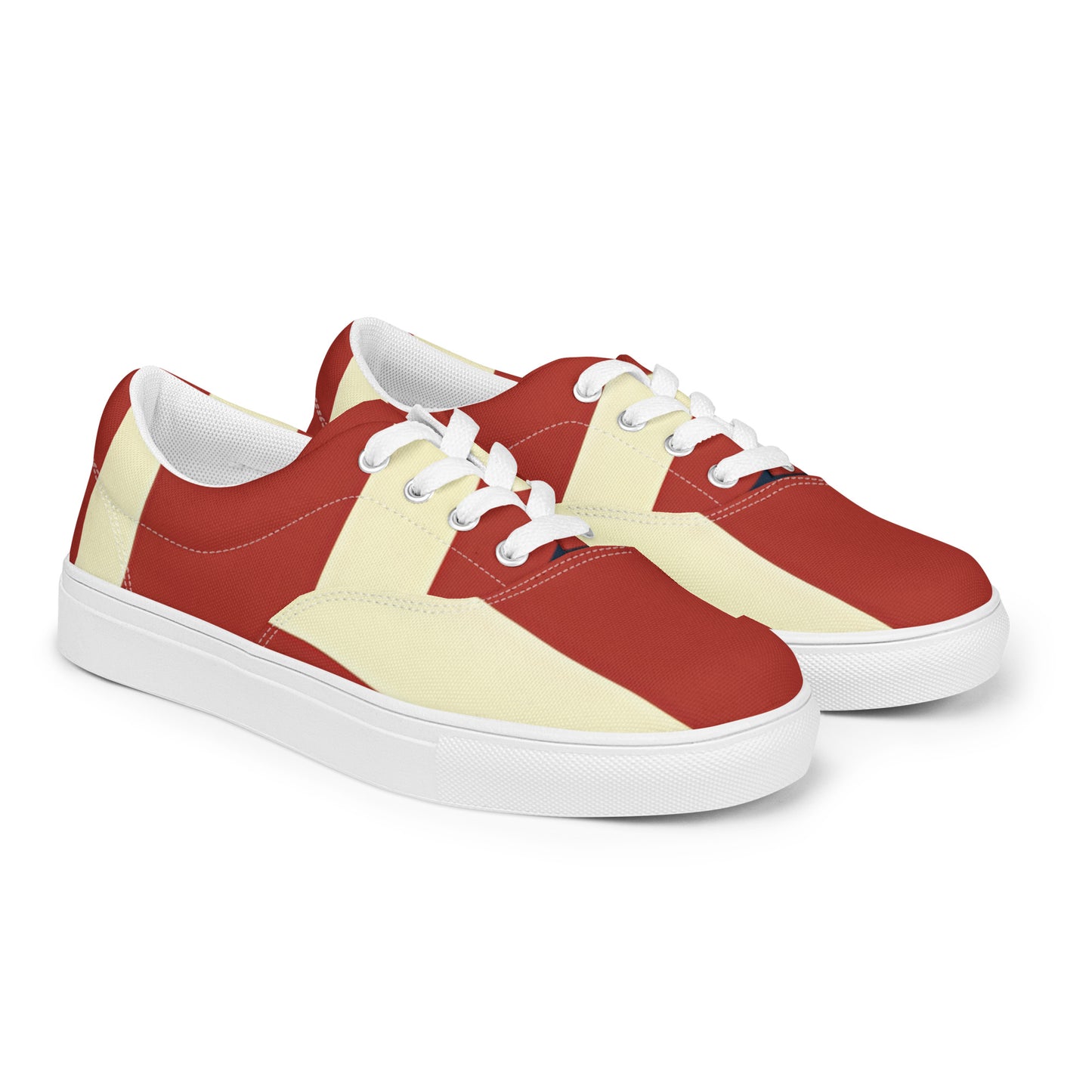 Women’s lace-up canvas shoes