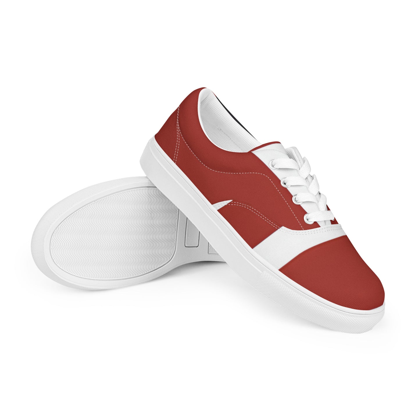 Women’s lace-up canvas shoes